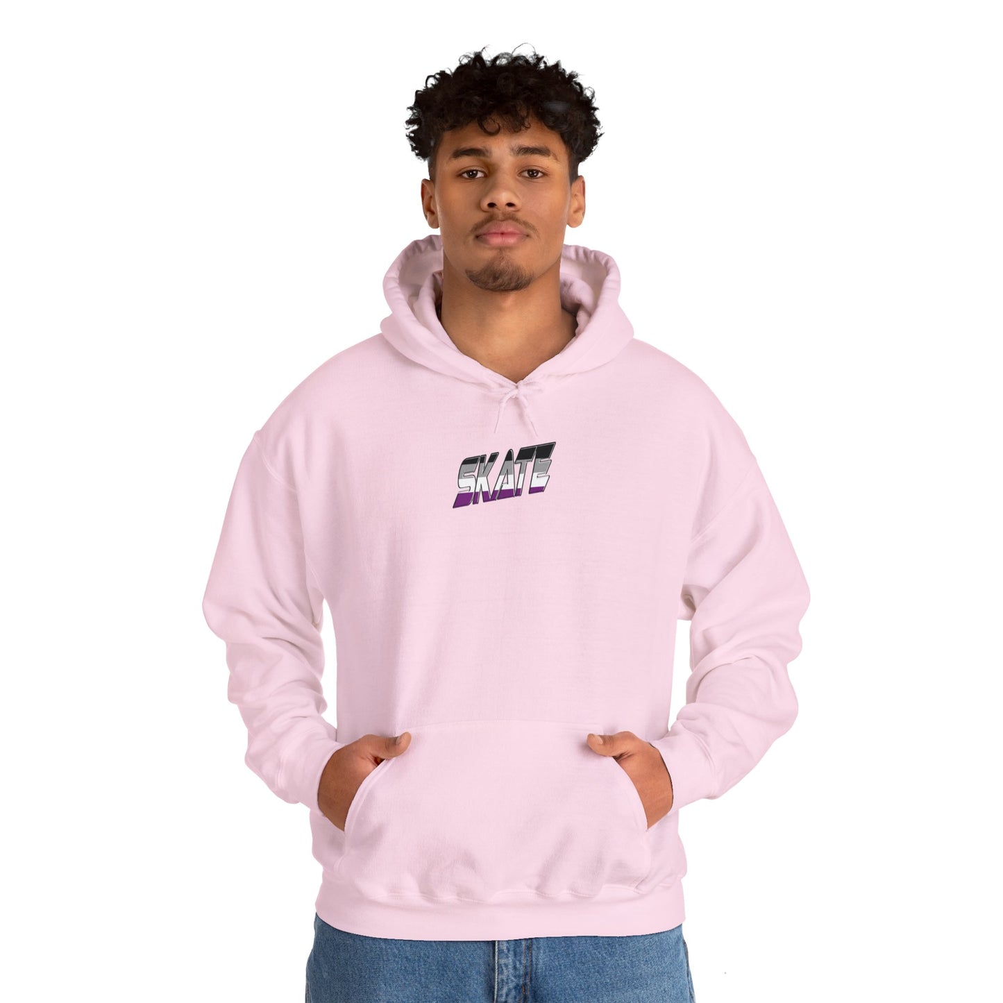 SKATE Asexual Pride Hoodie - Australian Shipping