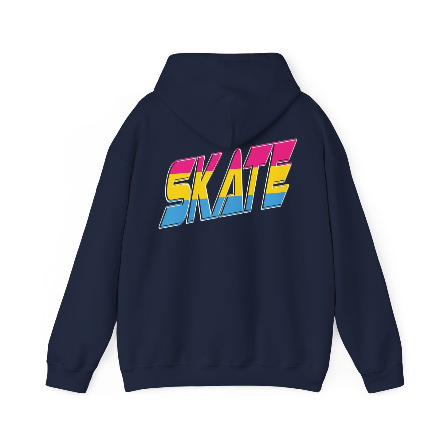 SKATE Pansexual Pride Hoodie - Australian Shipping