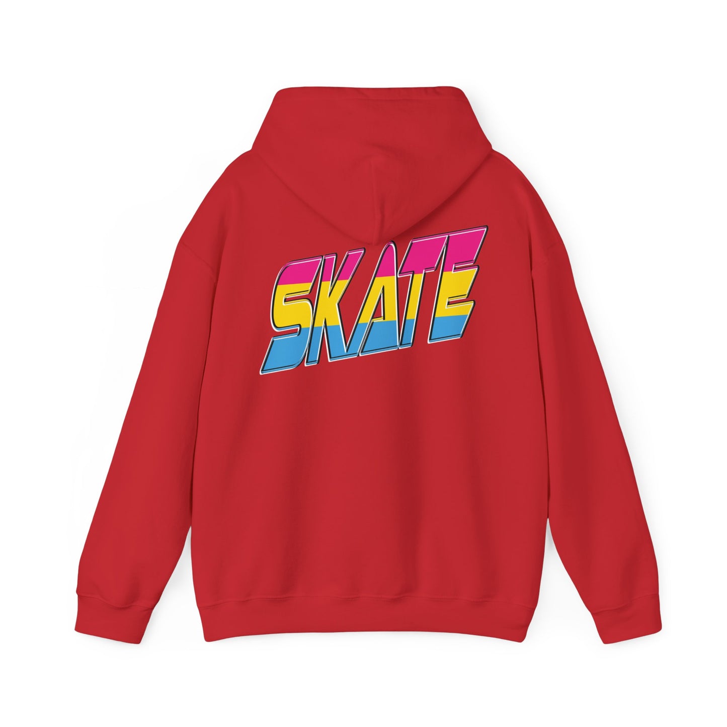 SKATE Pansexual Pride Hoodie - Australian Shipping