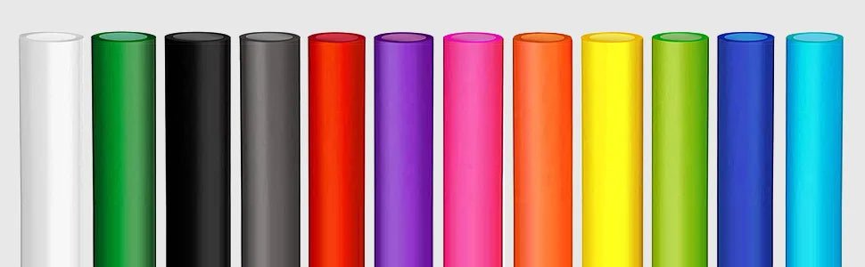 Replace Stanley Cup straws in rainbow colours. 12 inch, 30 cm straws for Stanley Cup