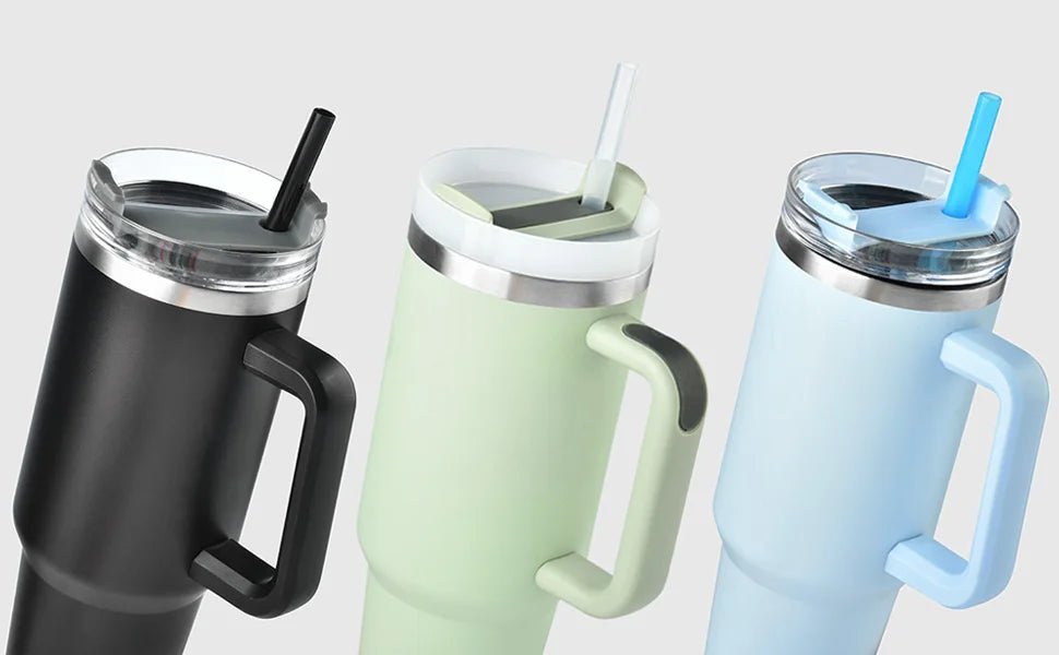 12 Pack of Colourful Straws to fit Stanley Cup