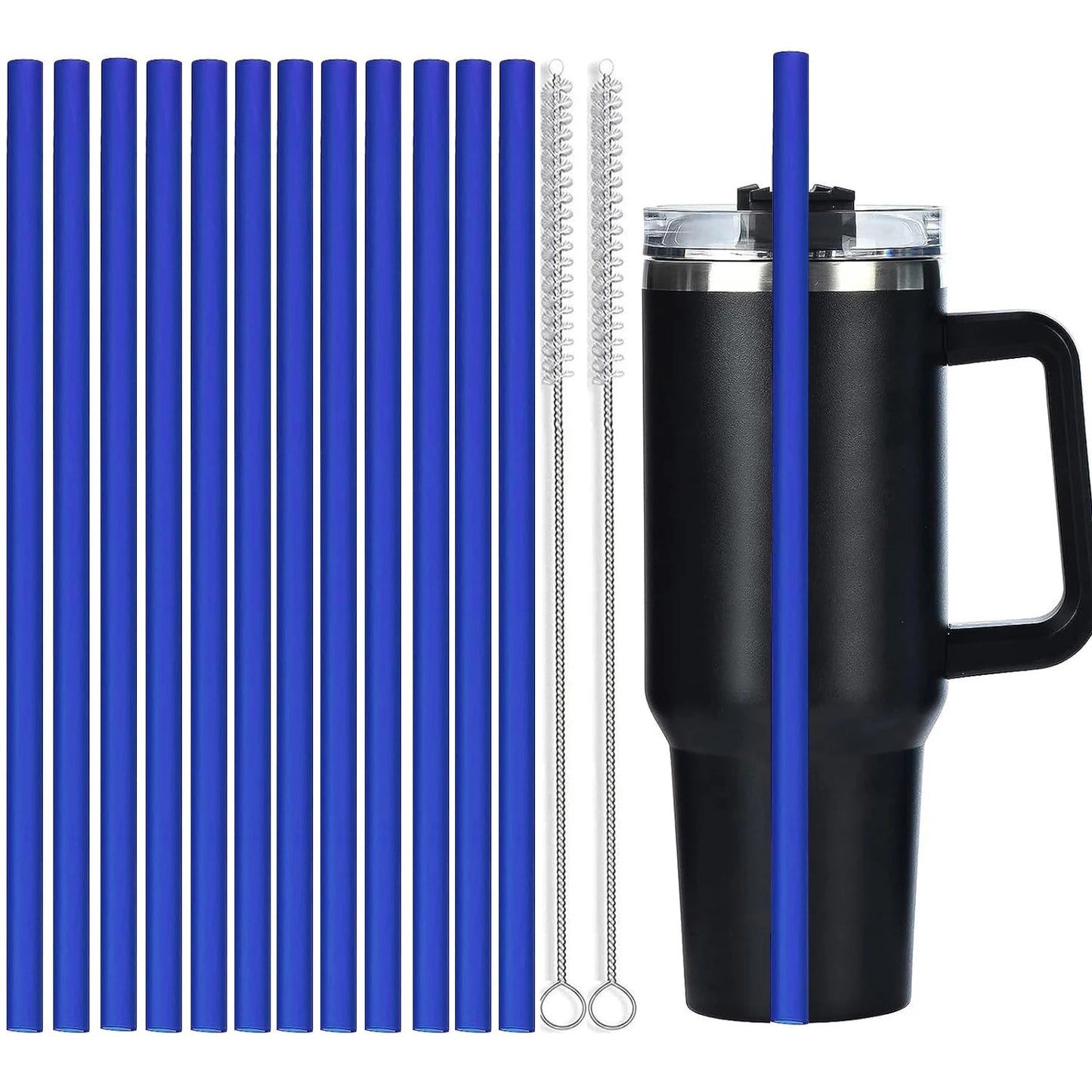 Dark Blue Stanley Cup Straw 12 inches, 30 cms