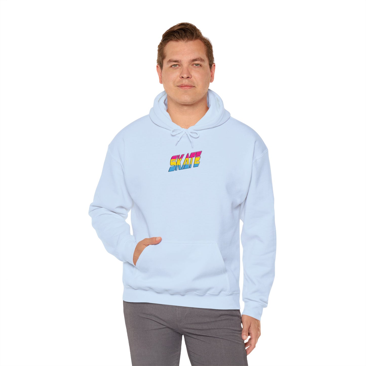 SKATE Pansexual Pride Hoodie - Australian Shipping