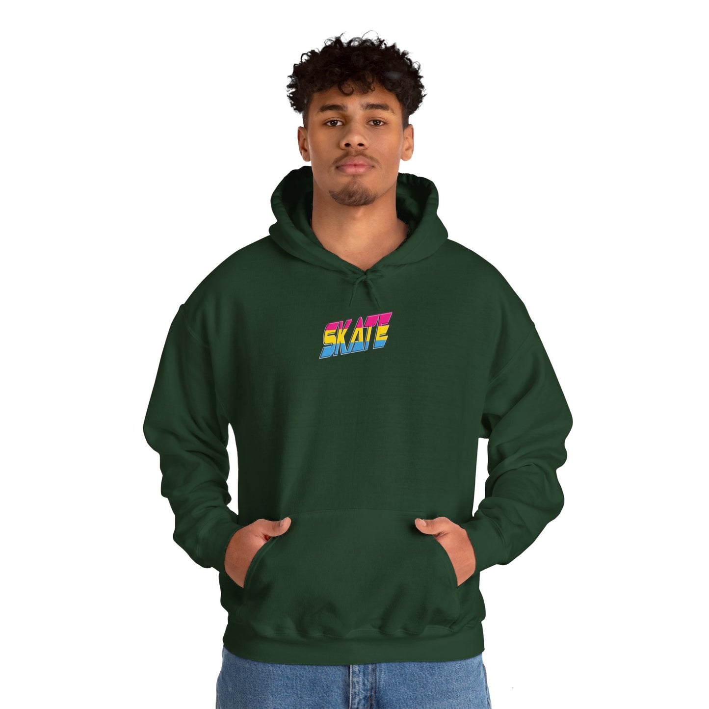 SKATE Pansexual Pride Hoodie - Australian Shipping