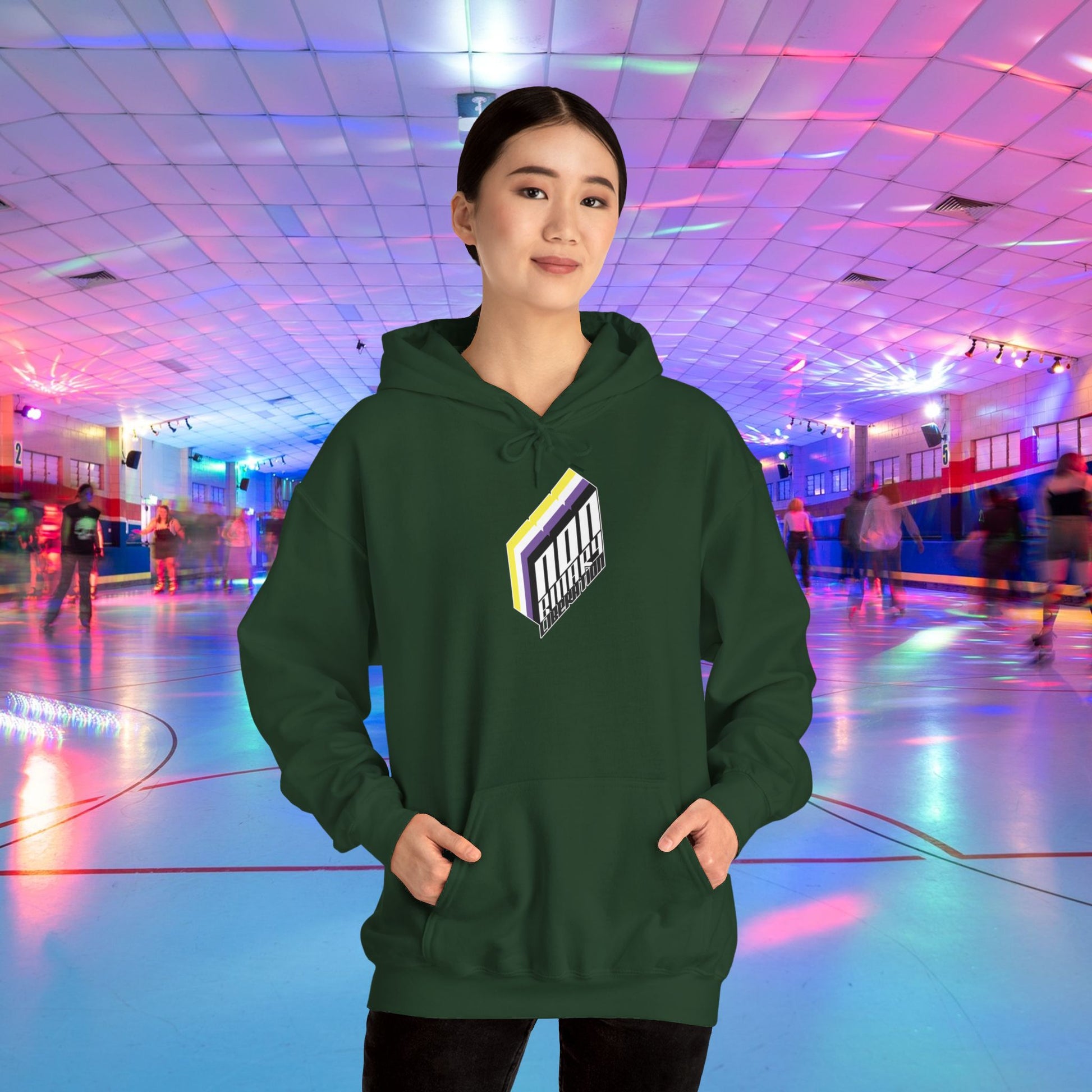 Non - Binary Liberation Hoodie - Australian Shipping - Gay SkateNon - Binary Liberation Hoodie - Australian ShippingHoodiePrintifyGay Skate24540451897229340640