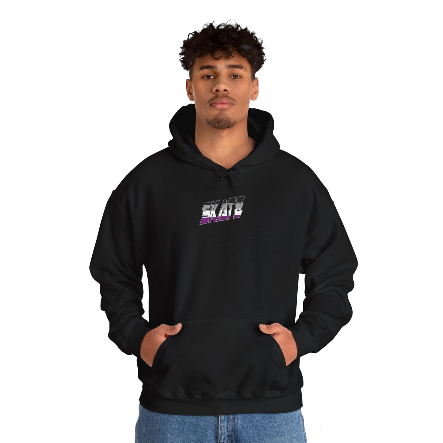 SKATE Asexual Pride Hoodie - Australian Shipping