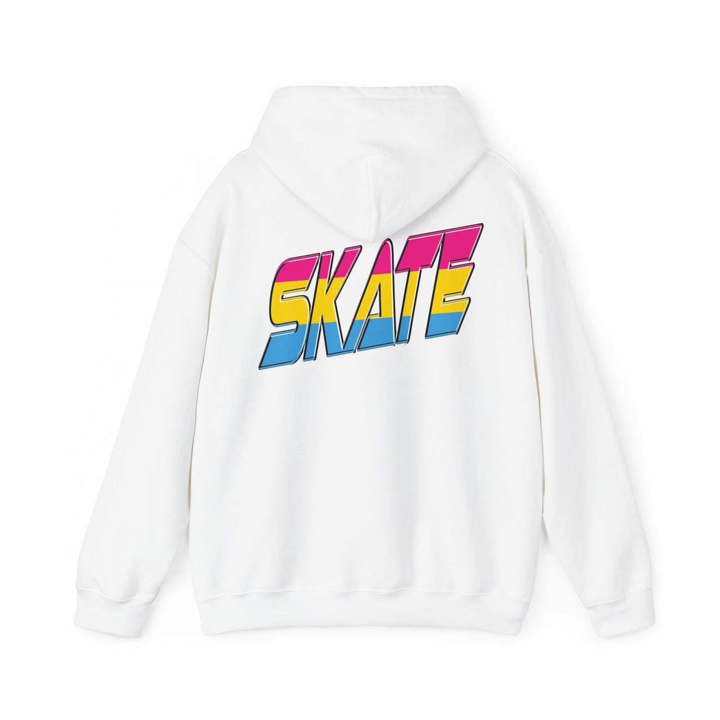 SKATE Pansexual Pride Hoodie - Australian Shipping