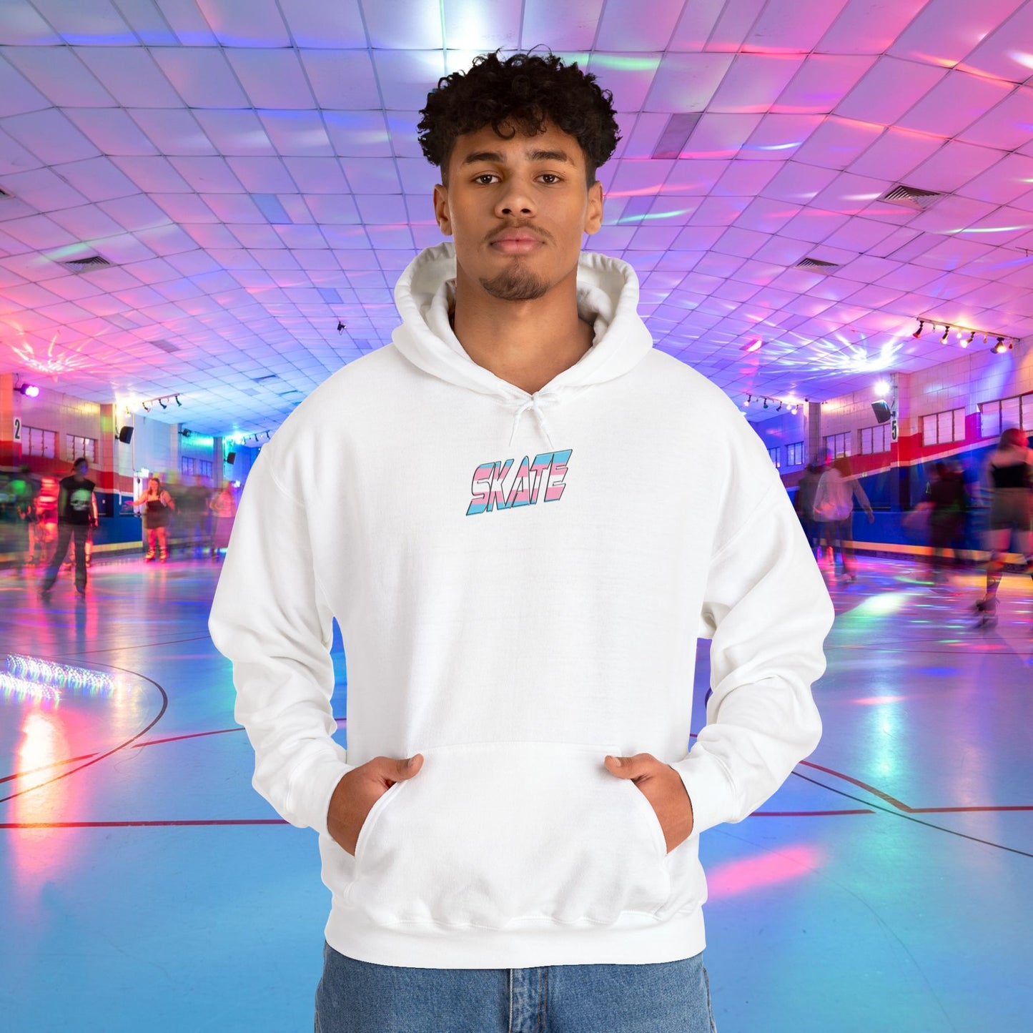 SKATE Trans Flag Hoodie - Australian Shipping