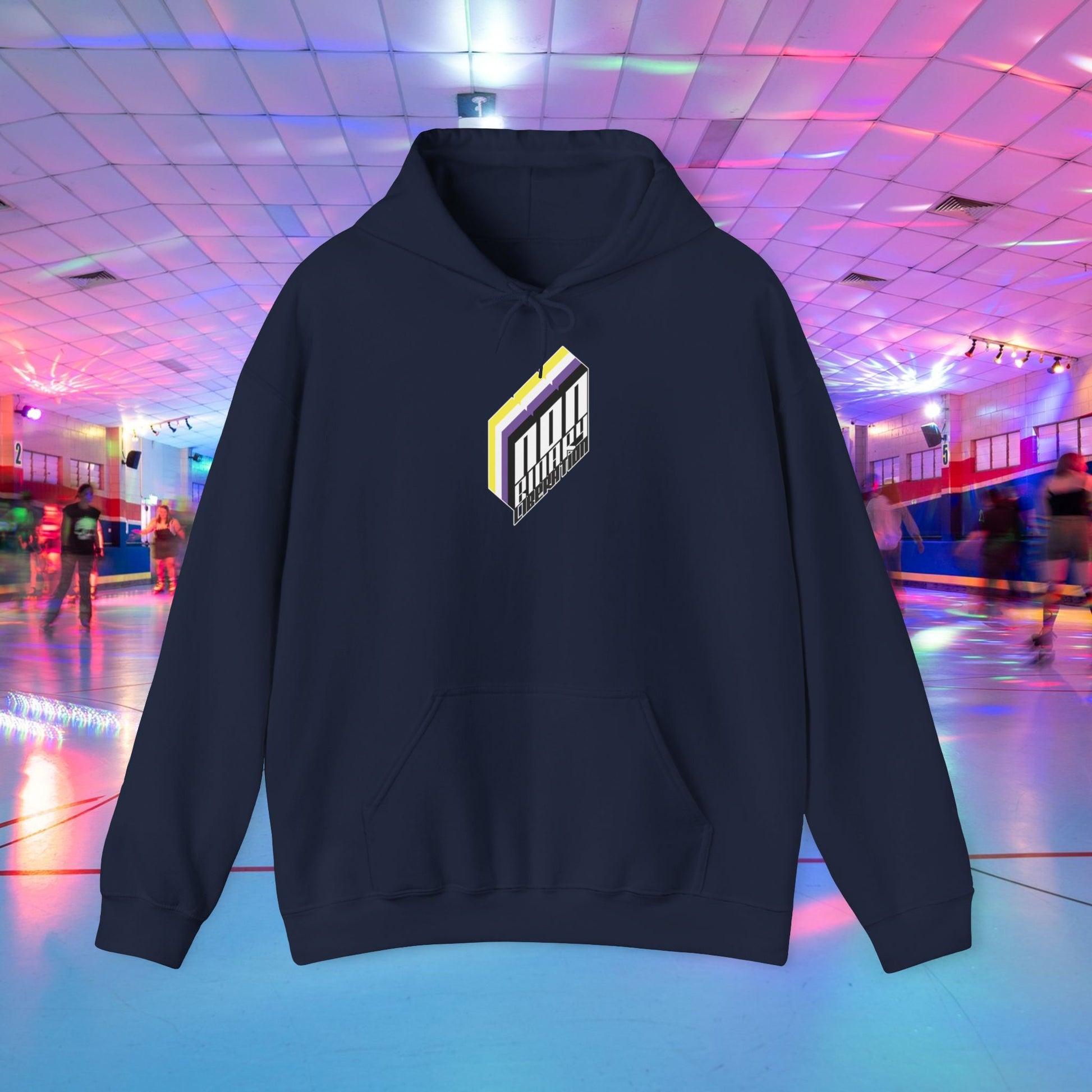 Non - Binary Liberation Hoodie - Australian Shipping - Gay SkateNon - Binary Liberation Hoodie - Australian ShippingHoodiePrintifyGay Skate24540451897229340640