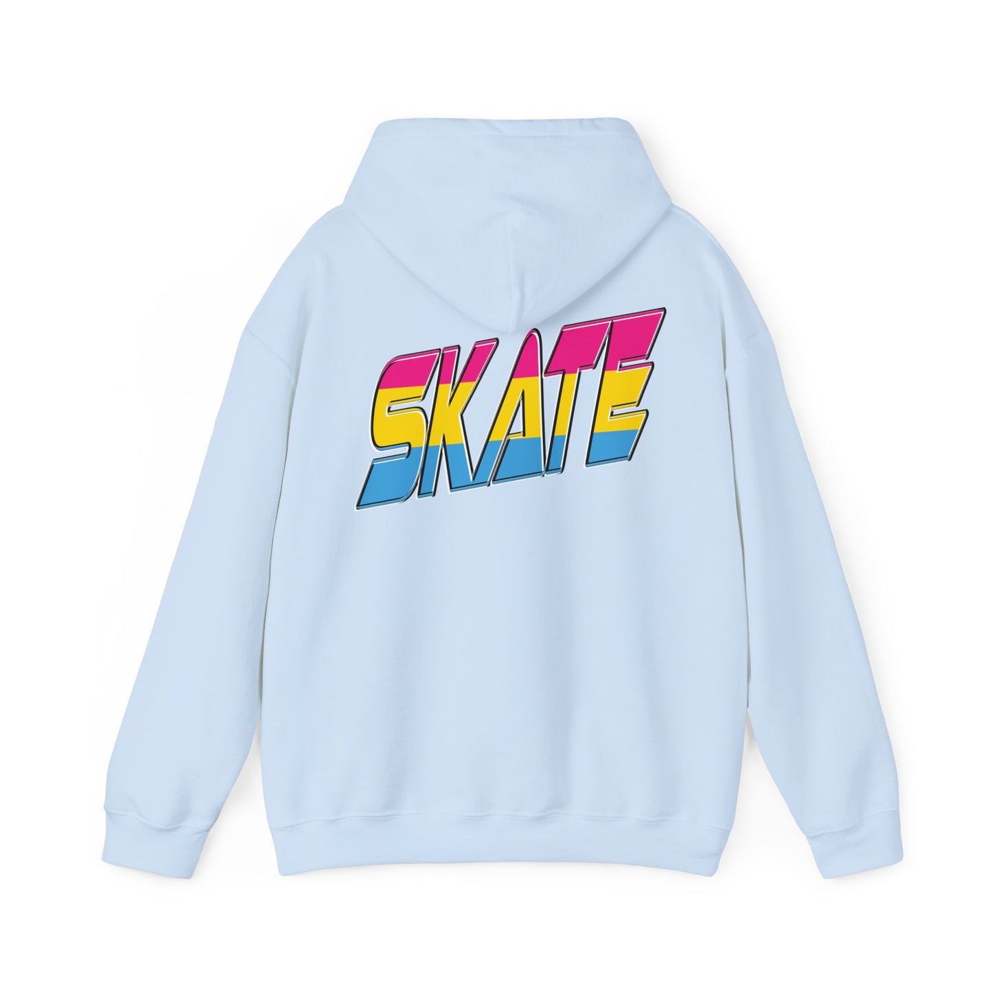 SKATE Pansexual Pride Hoodie - Australian Shipping