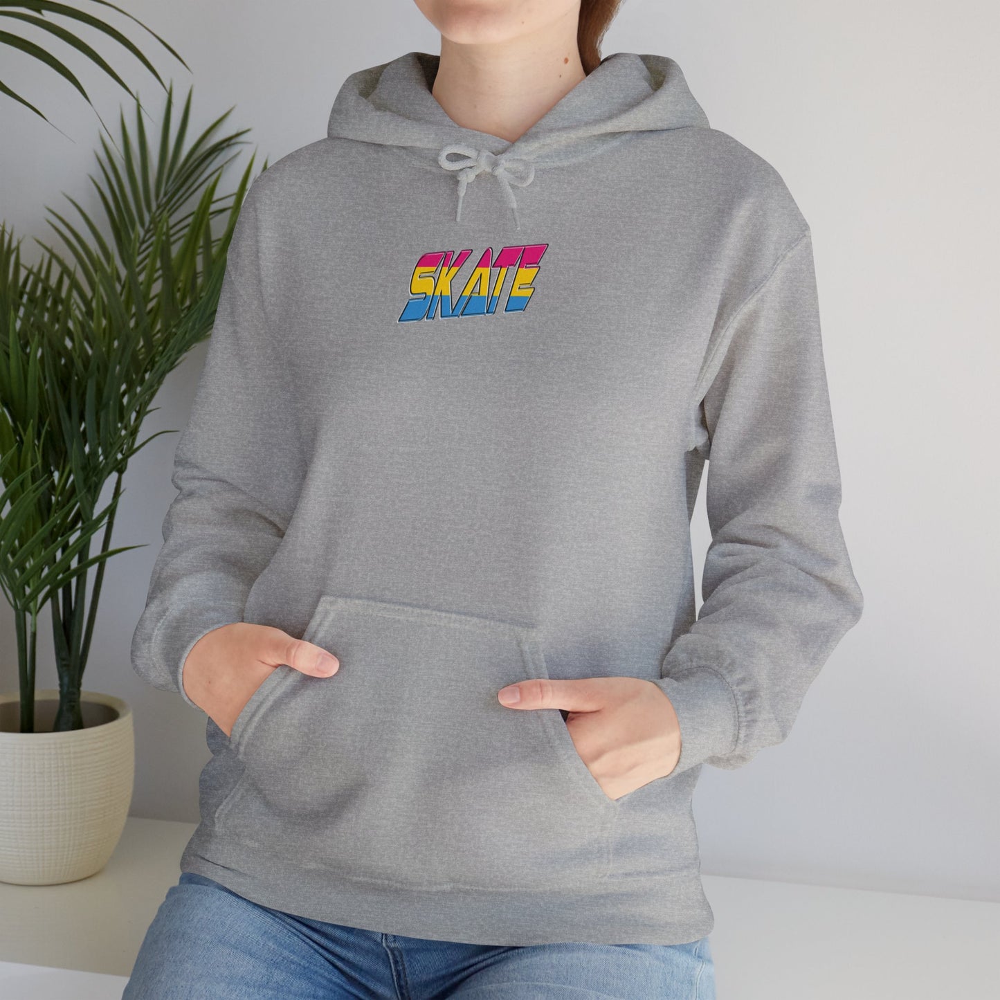 SKATE Pansexual Pride Hoodie - Australian Shipping