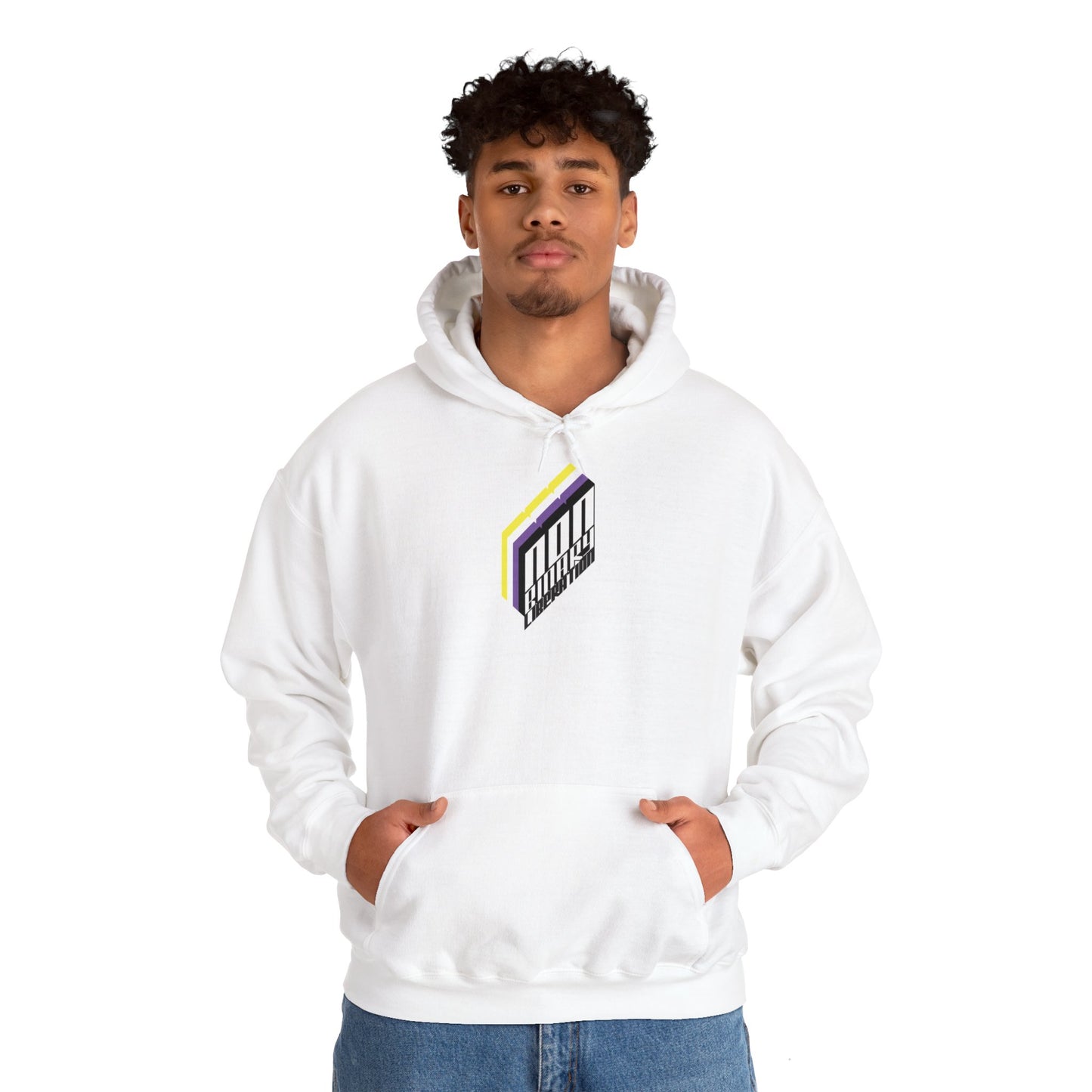Non - Binary Liberation Hoodie - Australian Shipping - Gay SkateNon - Binary Liberation Hoodie - Australian ShippingHoodiePrintifyGay Skate24540451897229340640