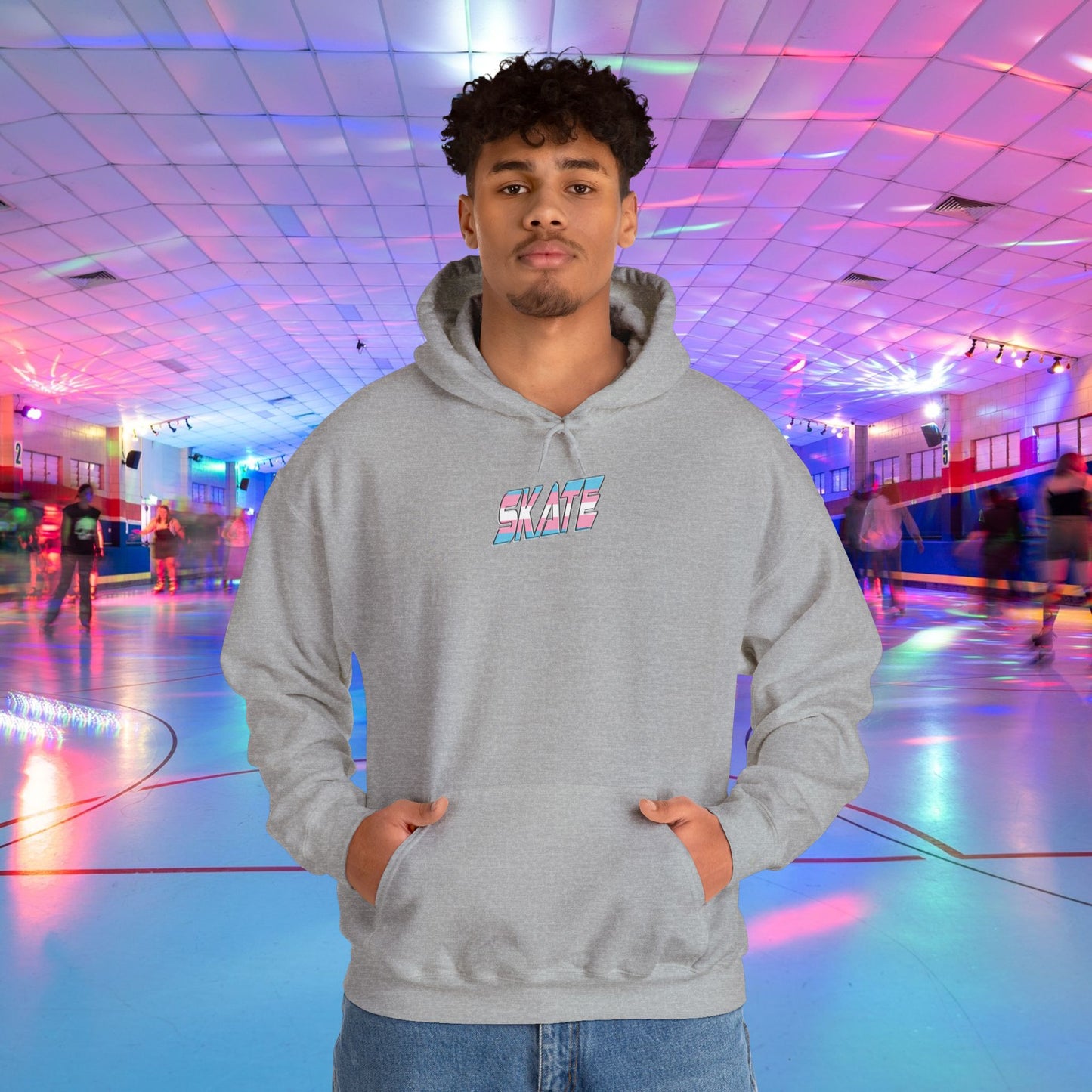 SKATE Trans Flag Hoodie - Australian Shipping