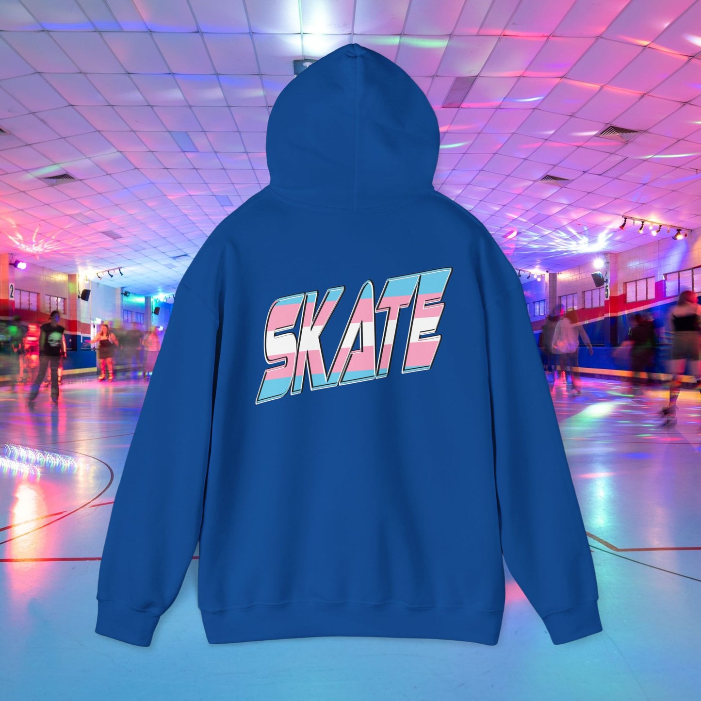 SKATE Trans Flag Hoodie - Australian Shipping