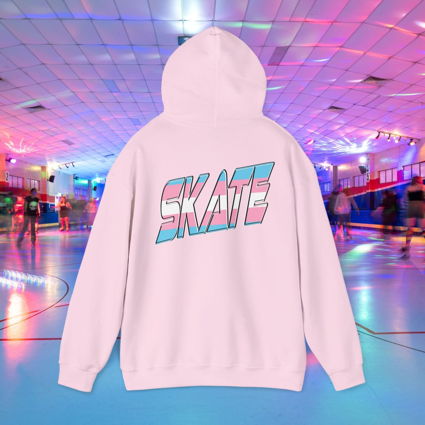 SKATE Trans Flag Hoodie - Australian Shipping
