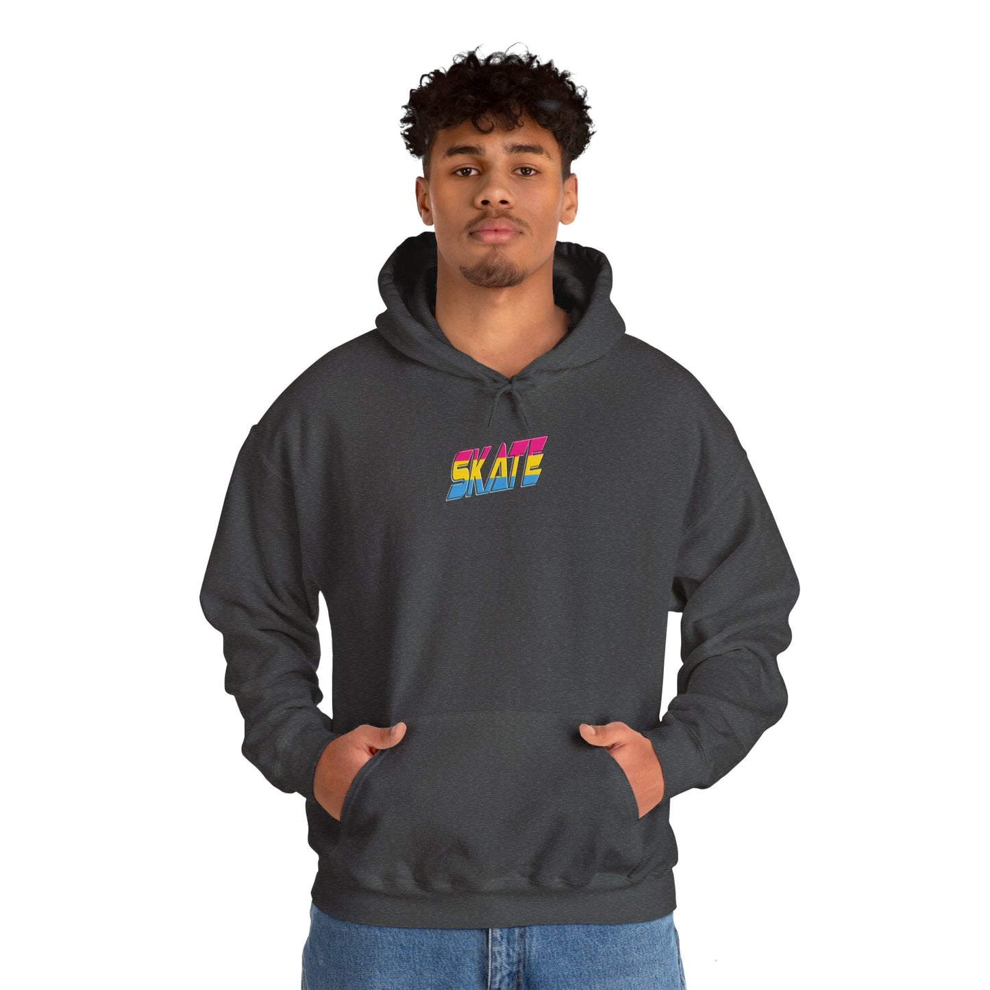 SKATE Pansexual Pride Hoodie - Australian Shipping