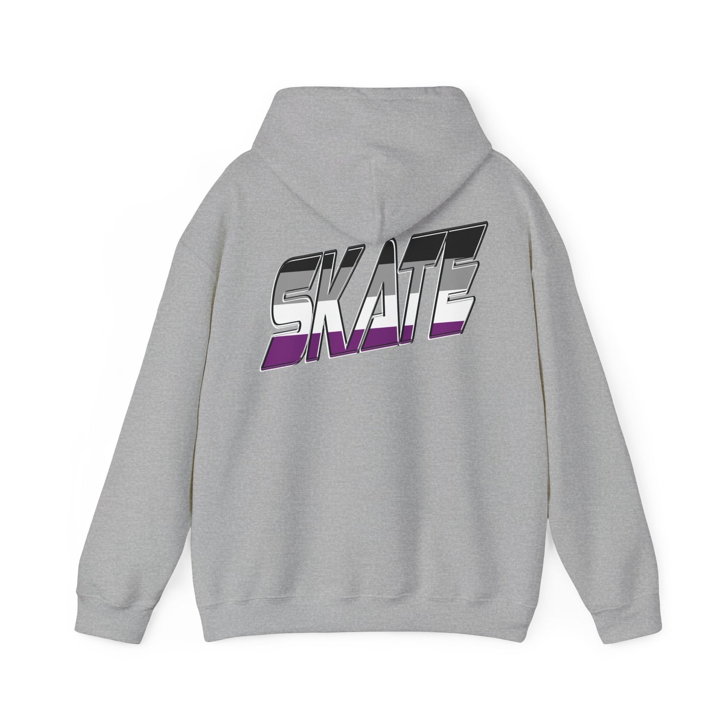 SKATE Asexual Pride Hoodie - Australian Shipping