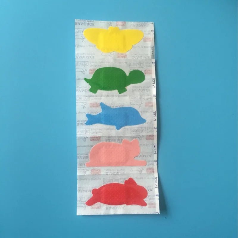 30 Colourful Animal Shape Bandaids