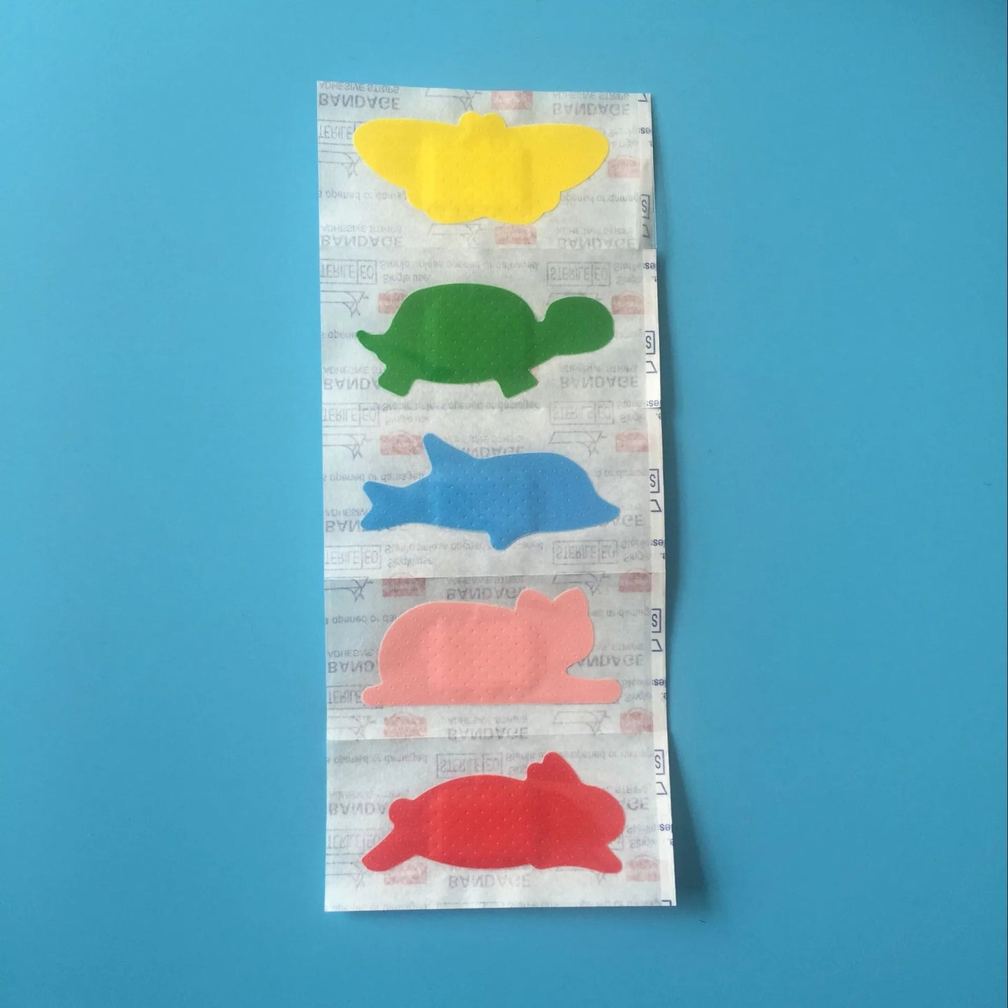 30 Colourful Animal Shape Bandaids