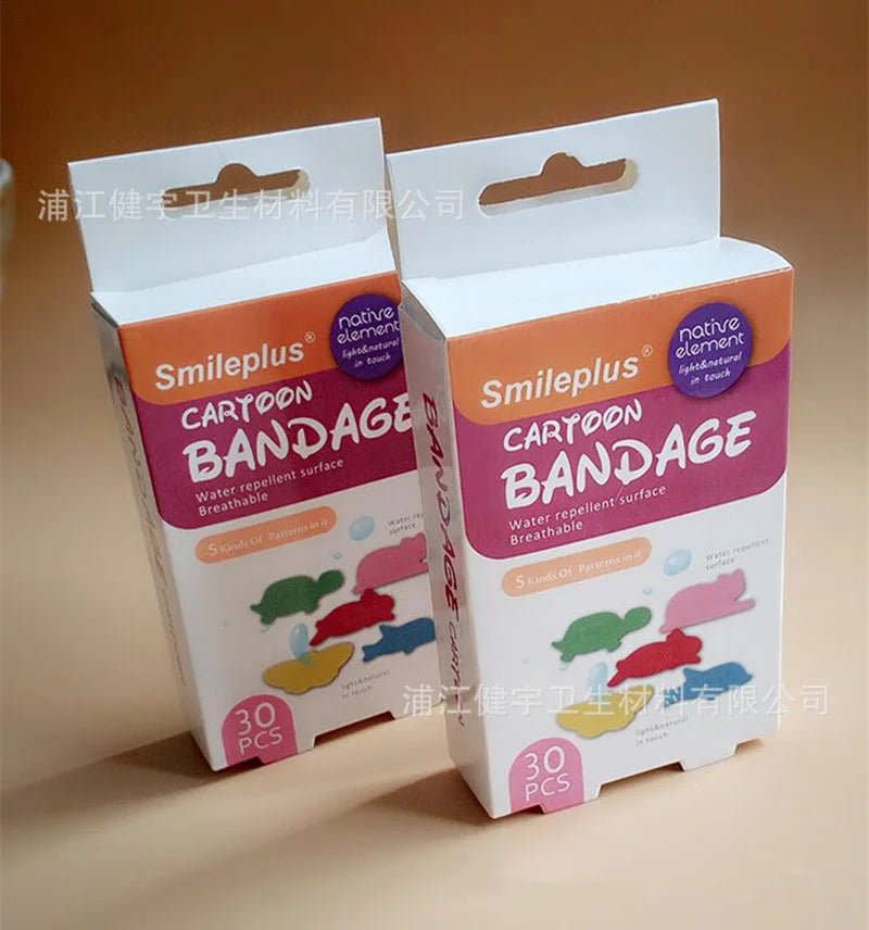 30 Colourful Animal Shape Bandaids