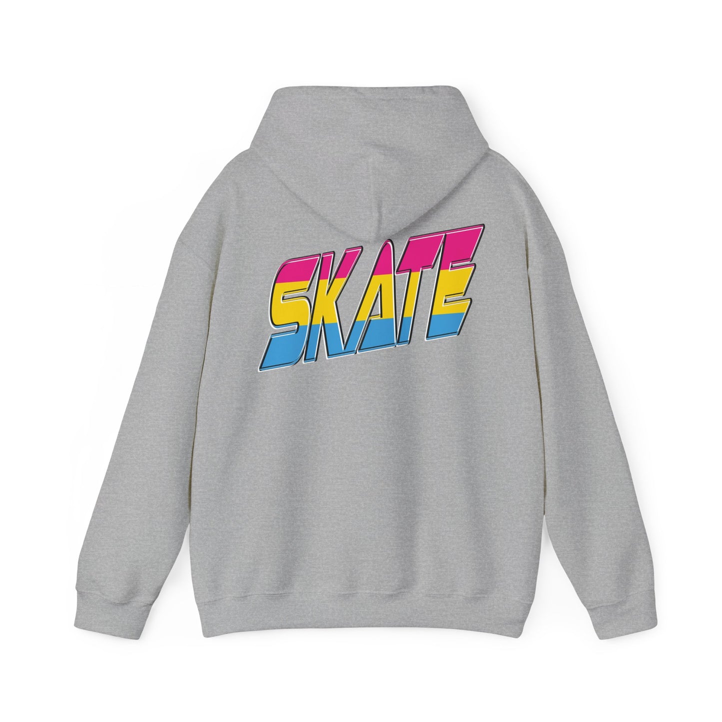 SKATE Pansexual Pride Hoodie - Australian Shipping