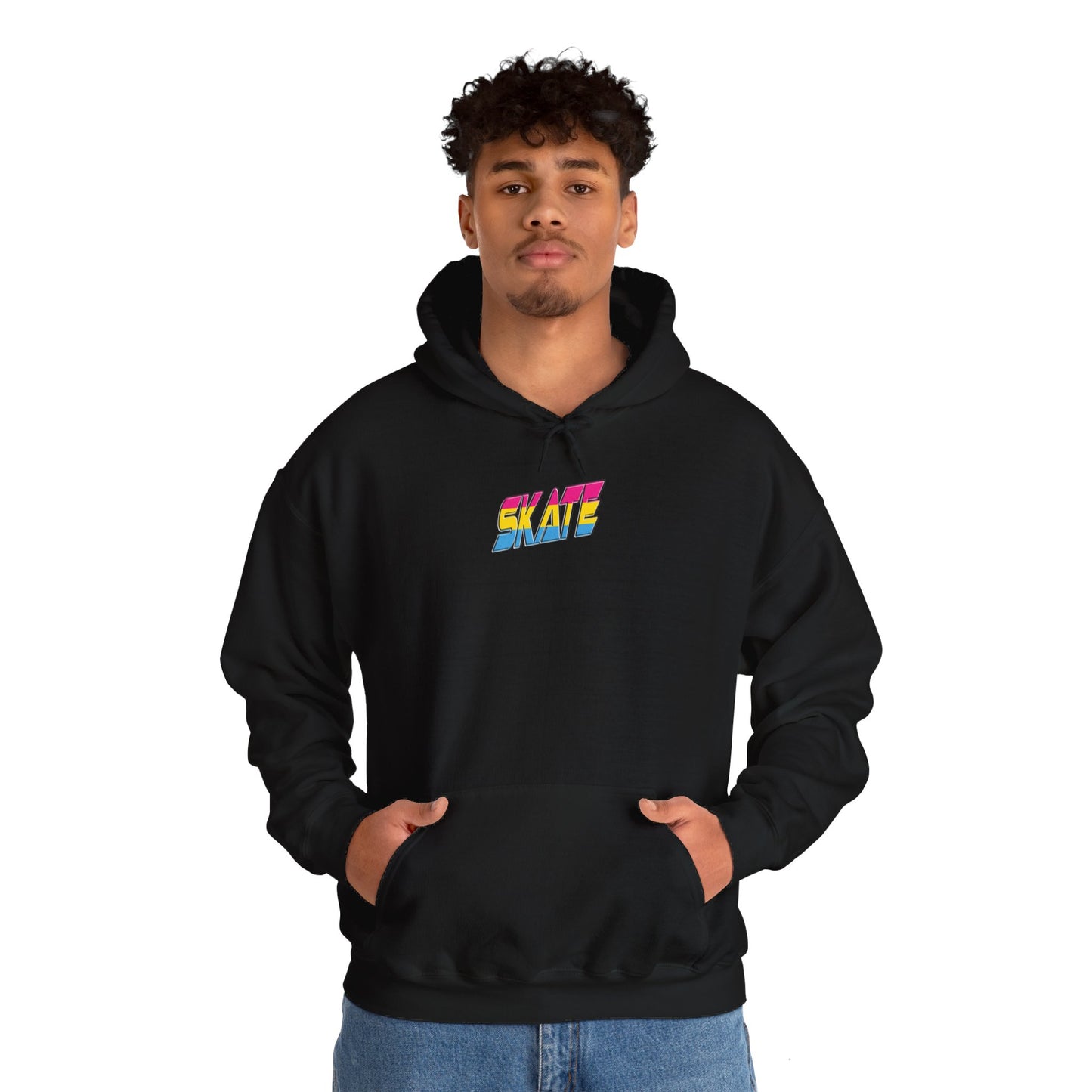 SKATE Pansexual Pride Hoodie - Australian Shipping