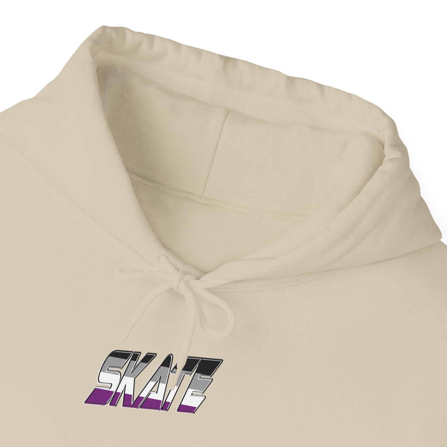 SKATE Asexual Pride Hoodie - Australian Shipping