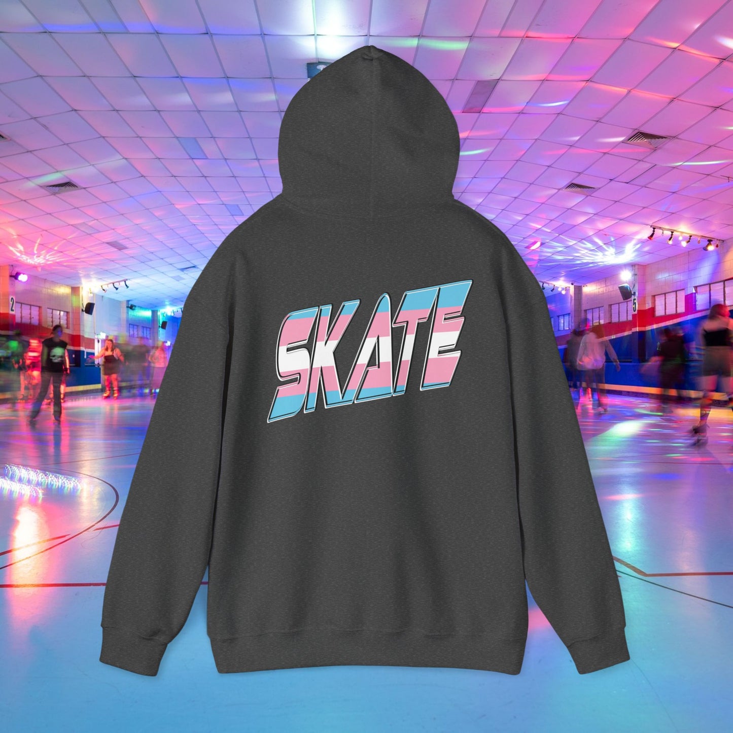 SKATE Trans Flag Hoodie - Australian Shipping
