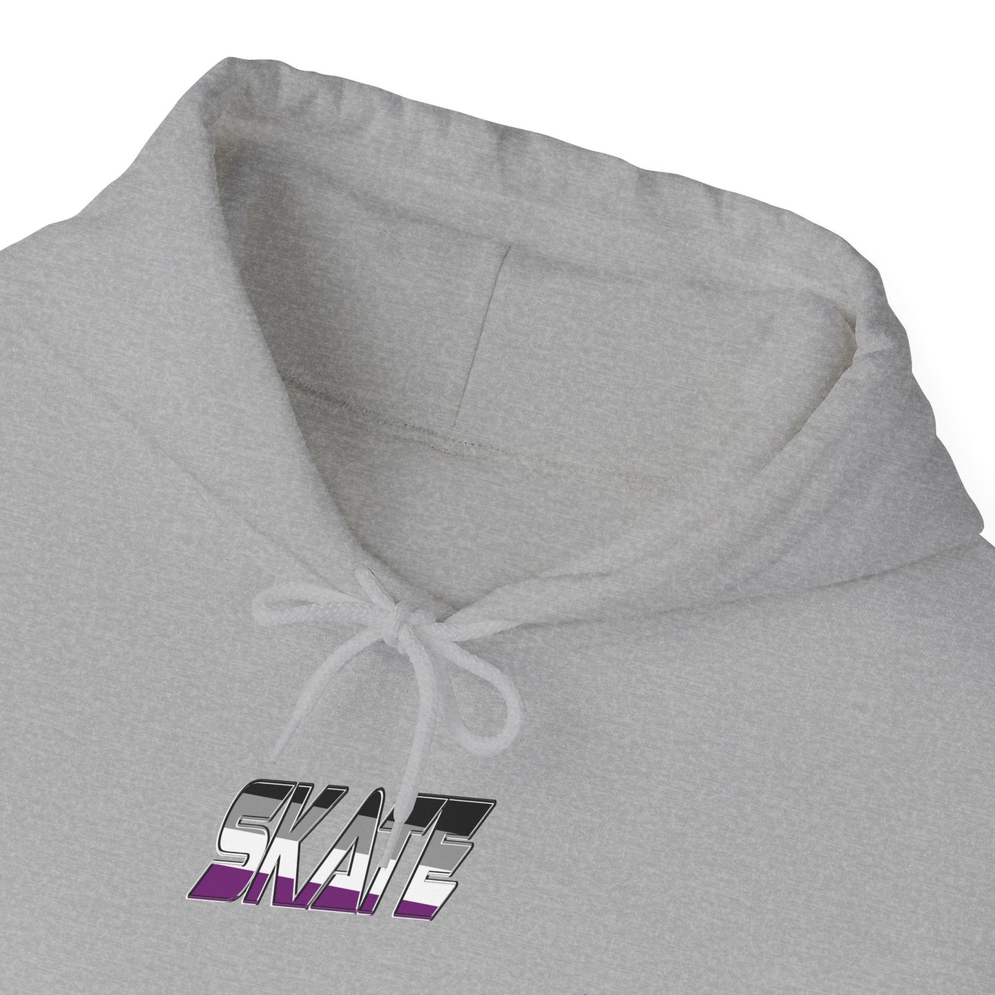 SKATE Asexual Pride Hoodie - Australian Shipping