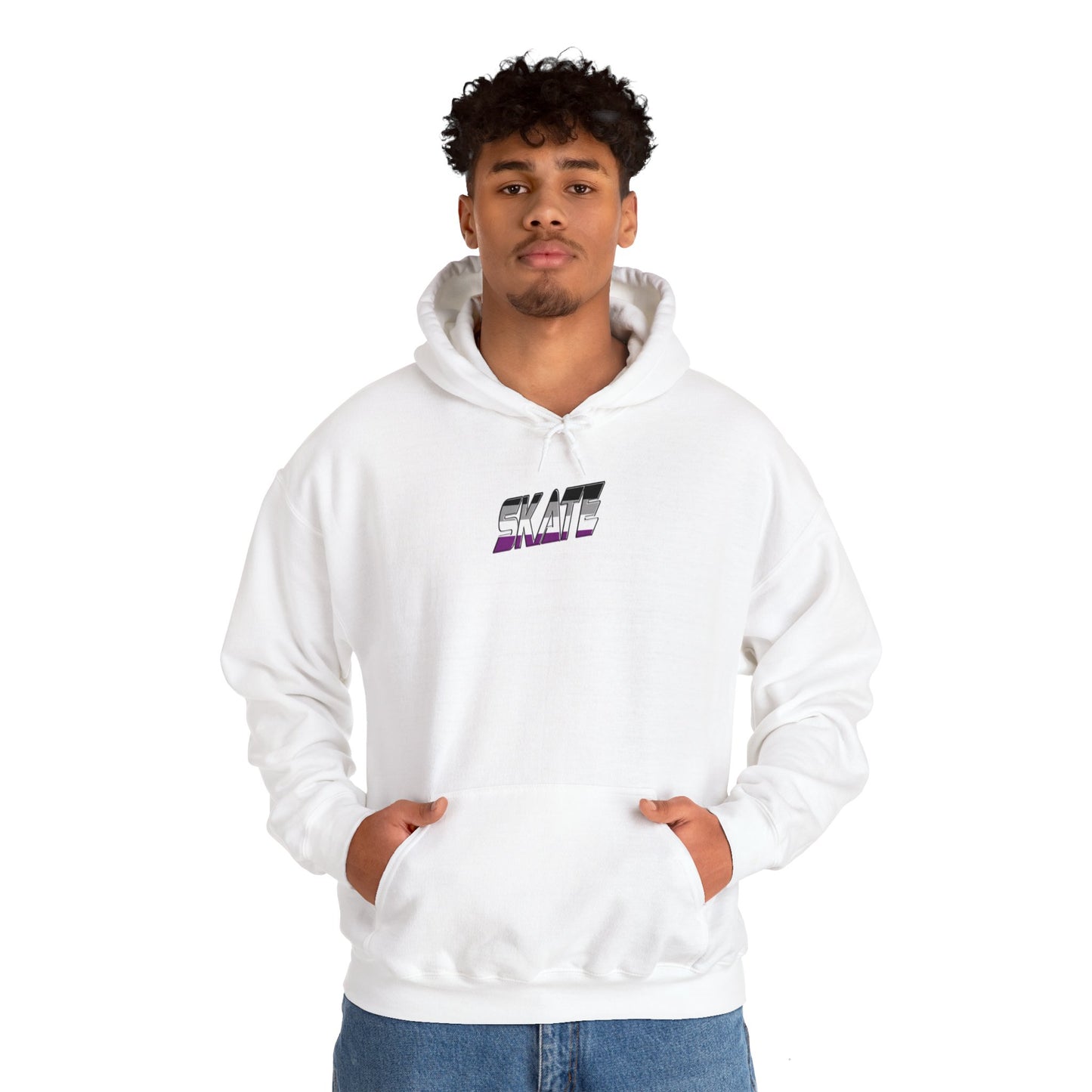 SKATE Asexual Pride Hoodie - Australian Shipping