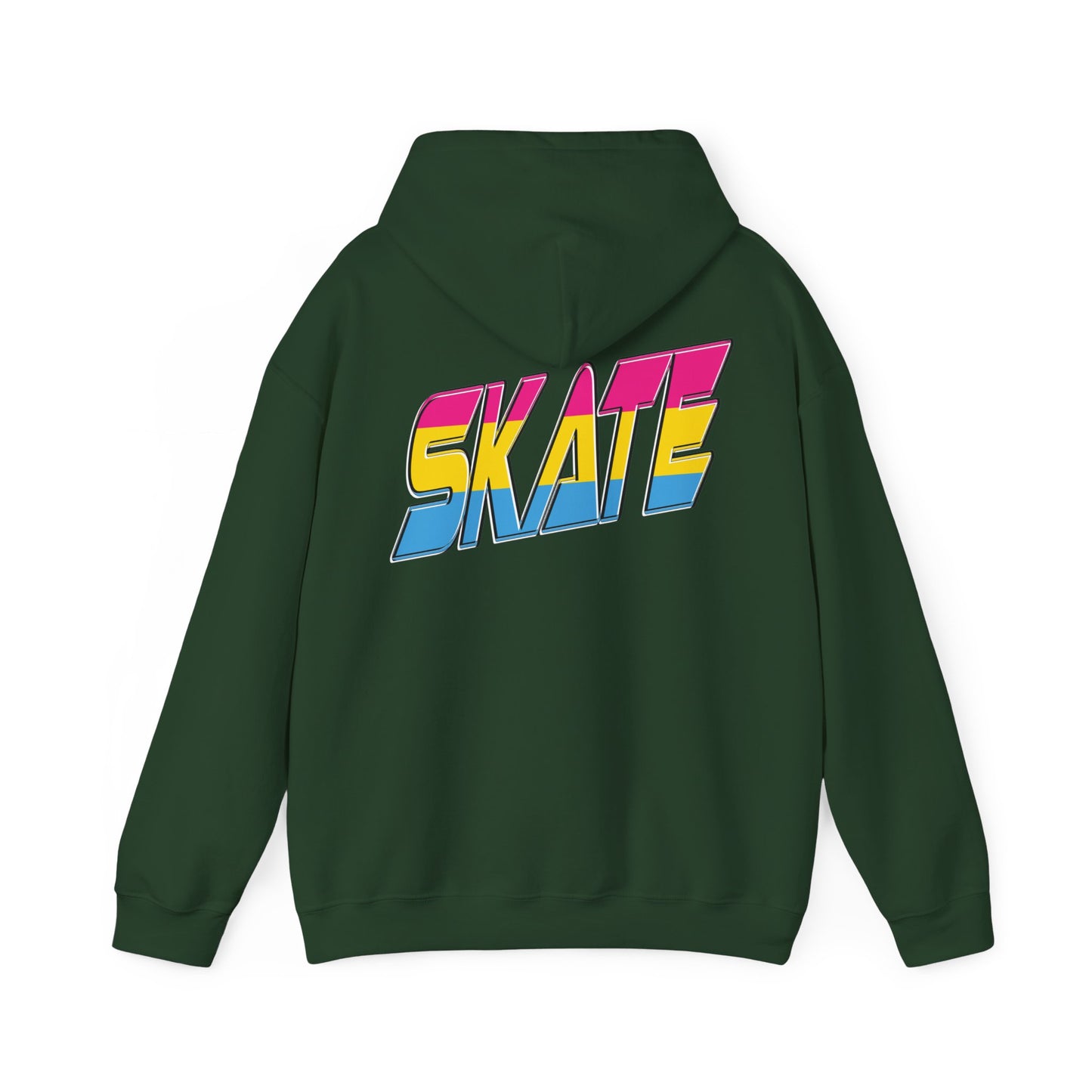 SKATE Pansexual Pride Hoodie - Australian Shipping