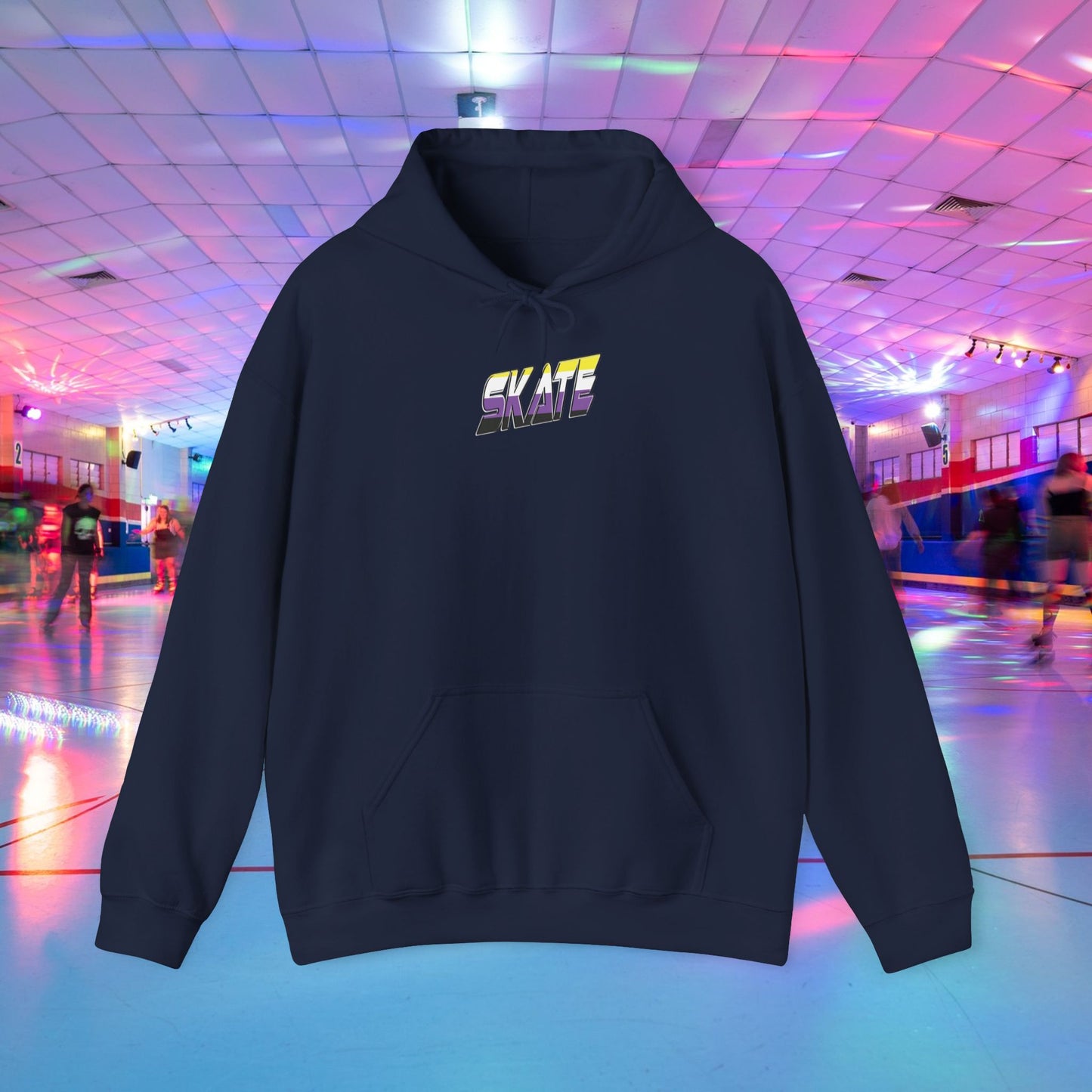 SKATE Non-binary Pride Hoodie - Australian Shipping