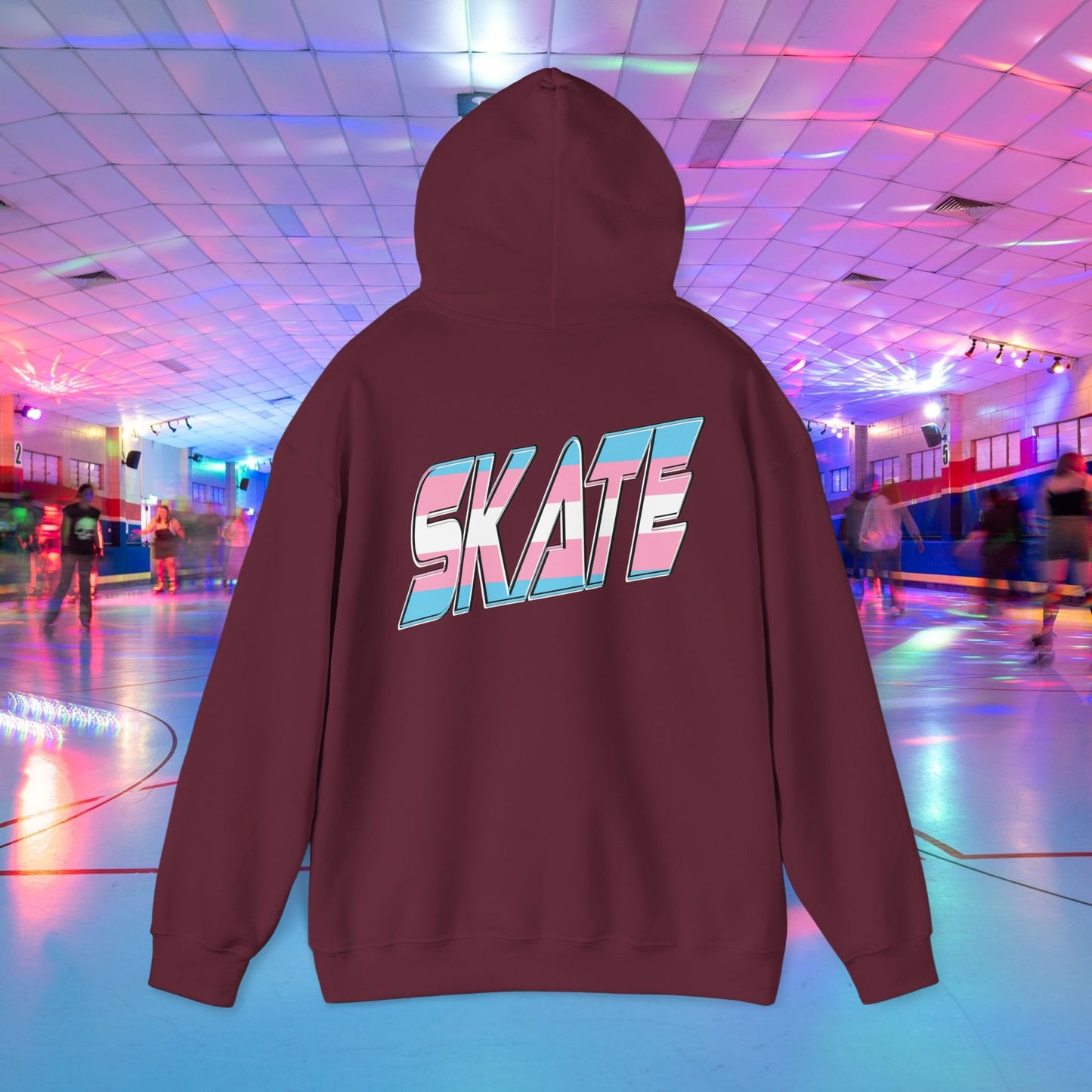 SKATE Trans Flag Hoodie - Australian Shipping