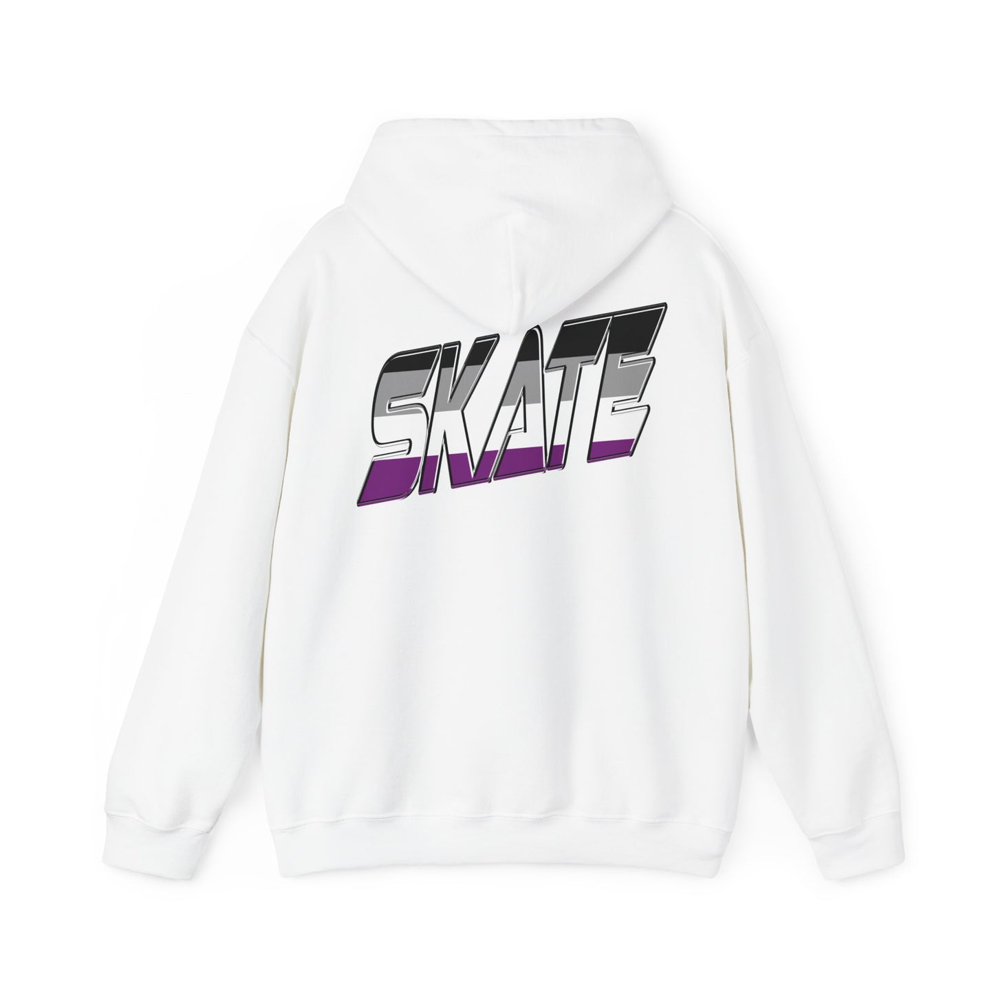 SKATE Asexual Pride Hoodie - Australian Shipping