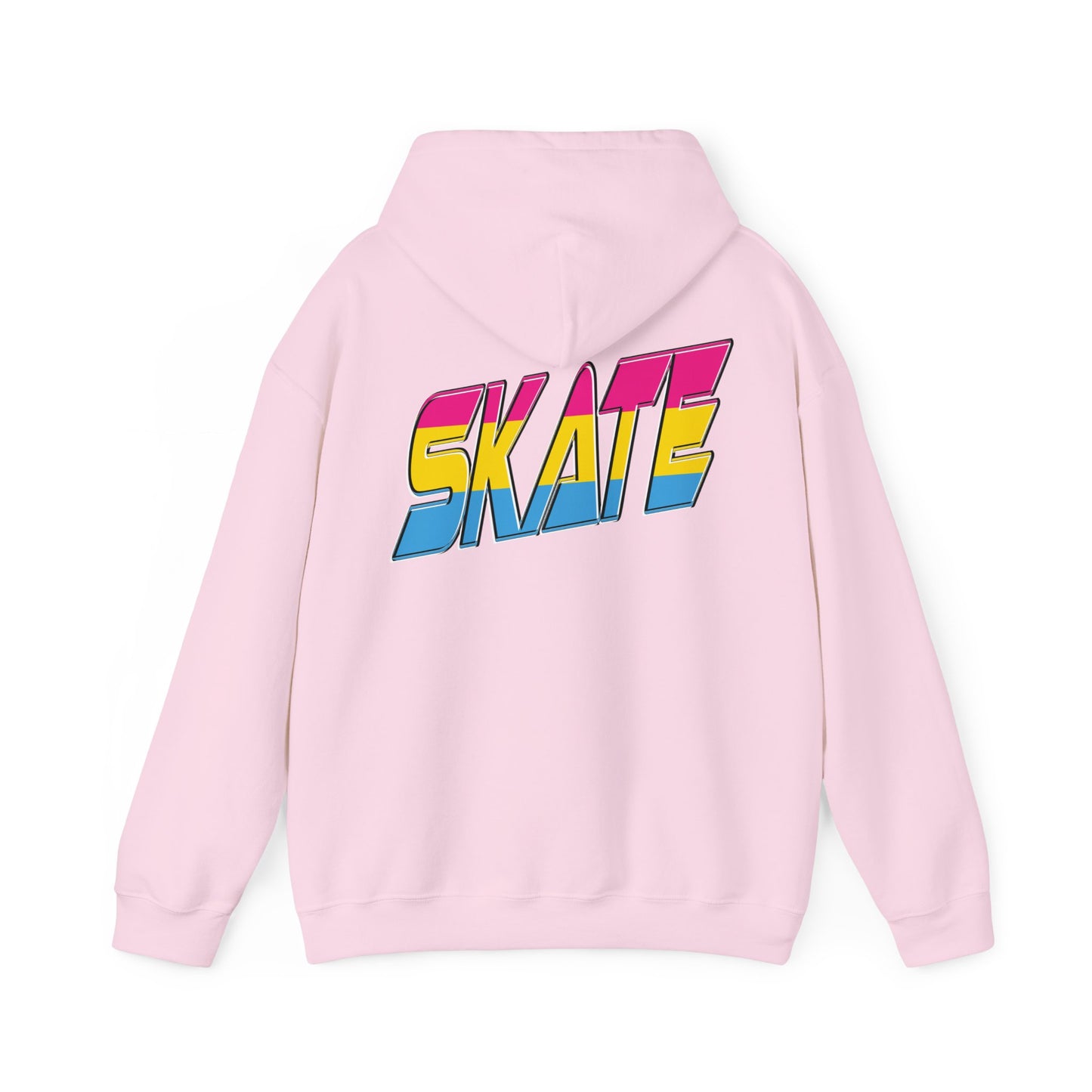 SKATE Pansexual Pride Hoodie - Australian Shipping