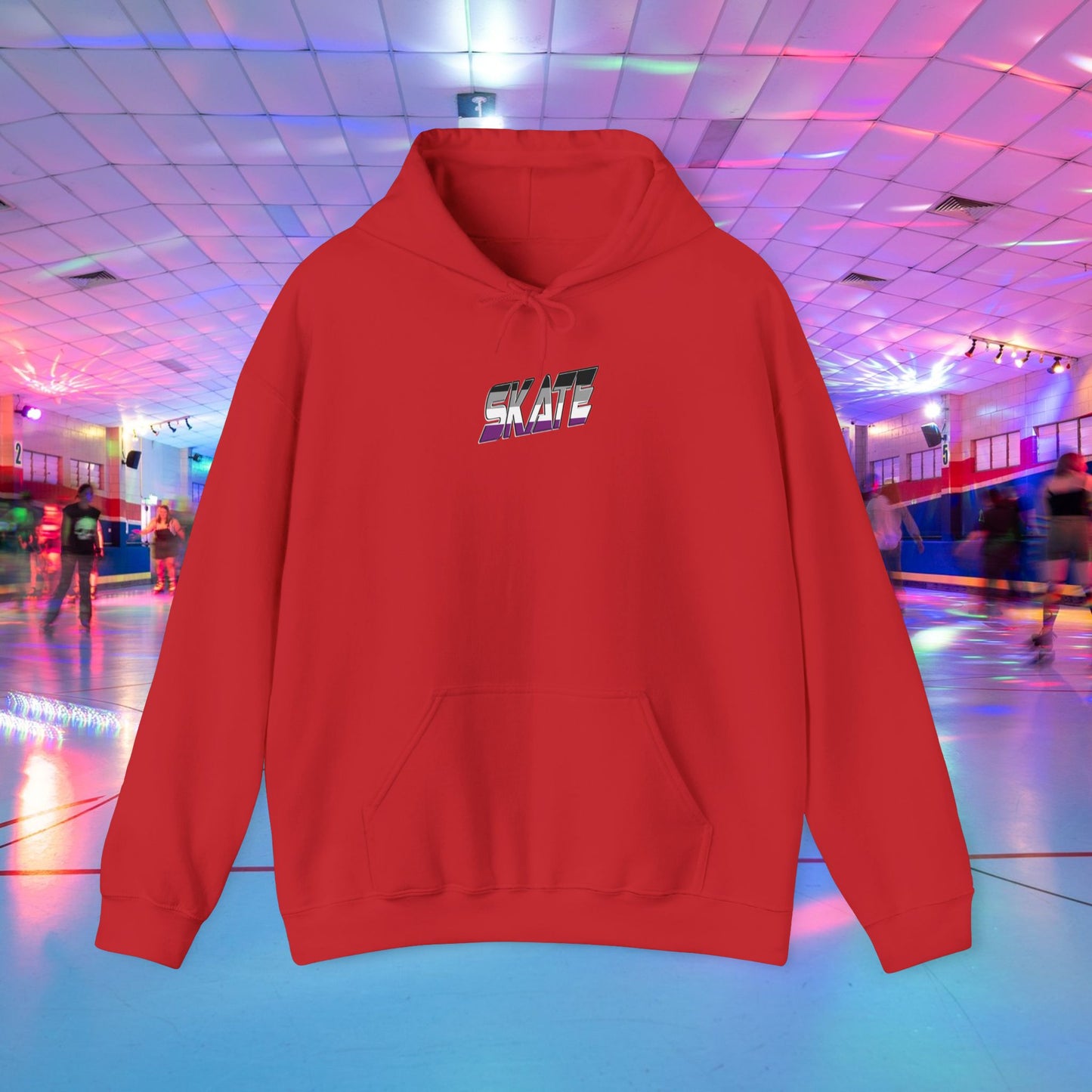 SKATE Asexual Pride Hoodie - Australian Shipping