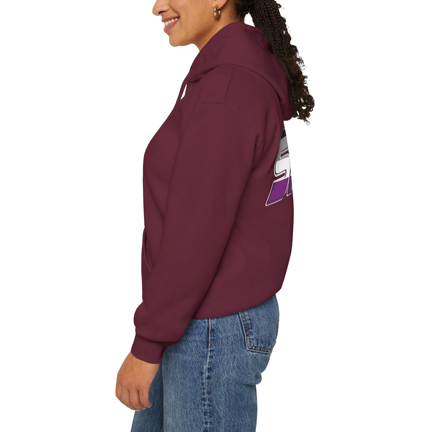 SKATE Asexual Pride Hoodie - Australian Shipping