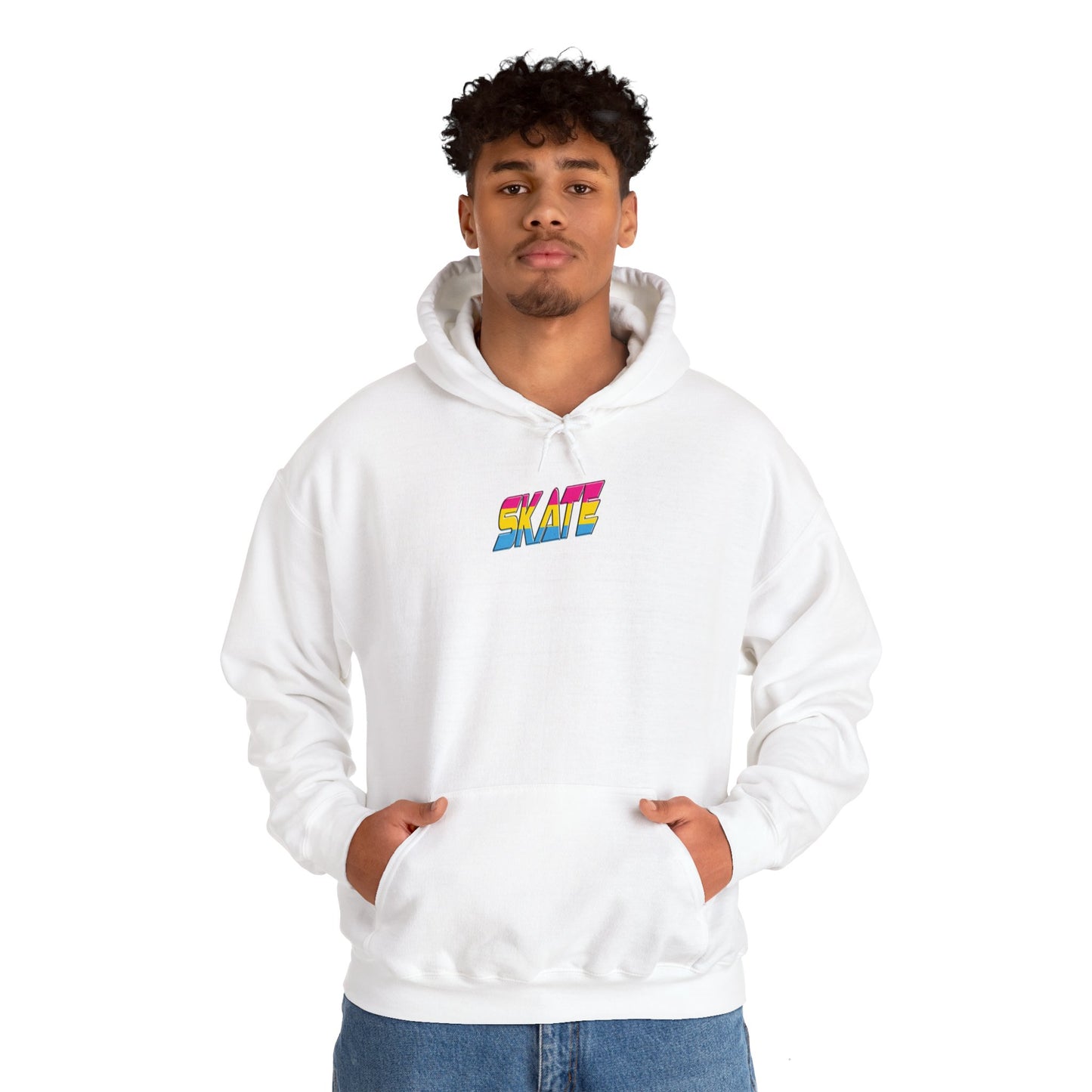 SKATE Pansexual Pride Hoodie - Australian Shipping