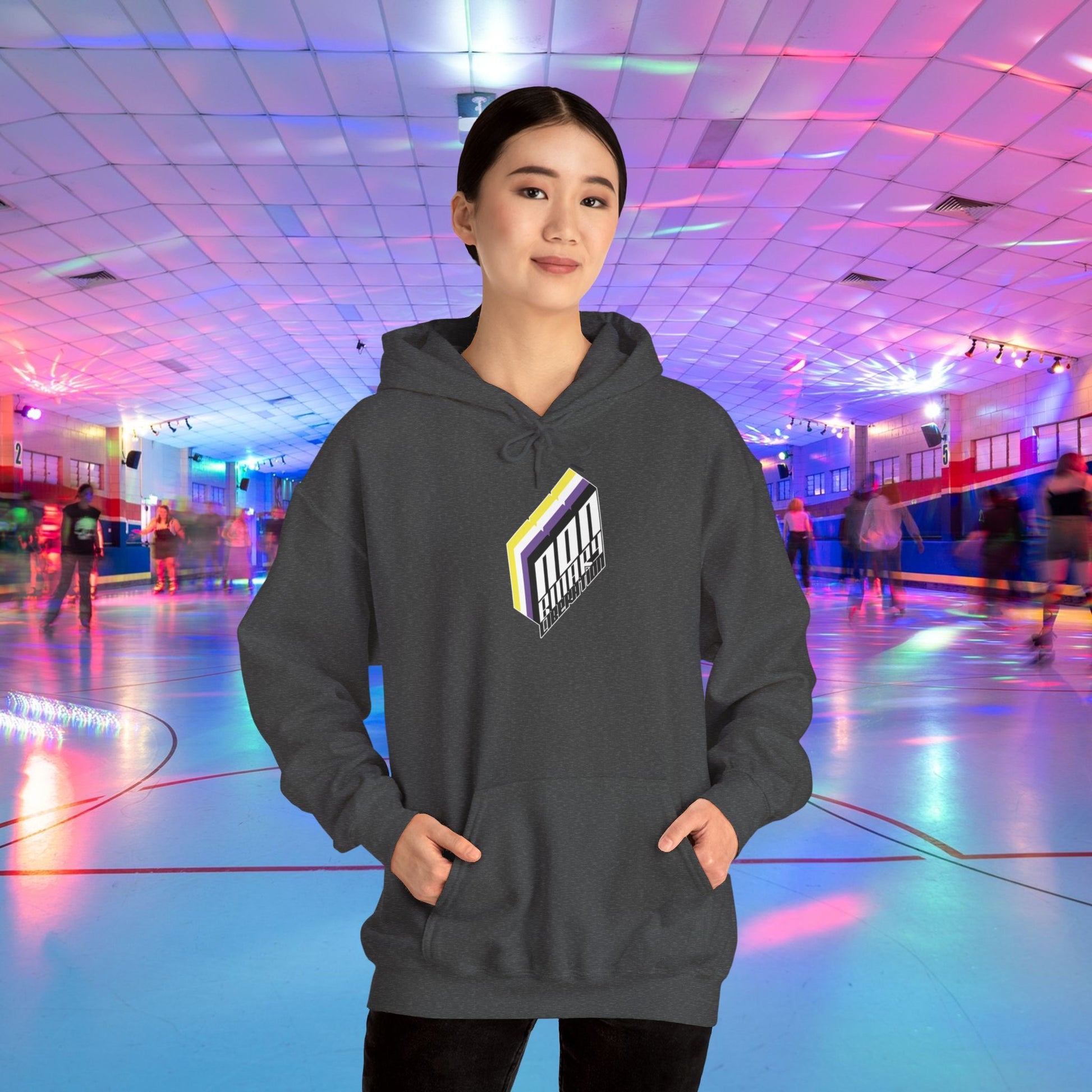 Non - Binary Liberation Hoodie - Australian Shipping - Gay SkateNon - Binary Liberation Hoodie - Australian ShippingHoodiePrintifyGay Skate24540451897229340640