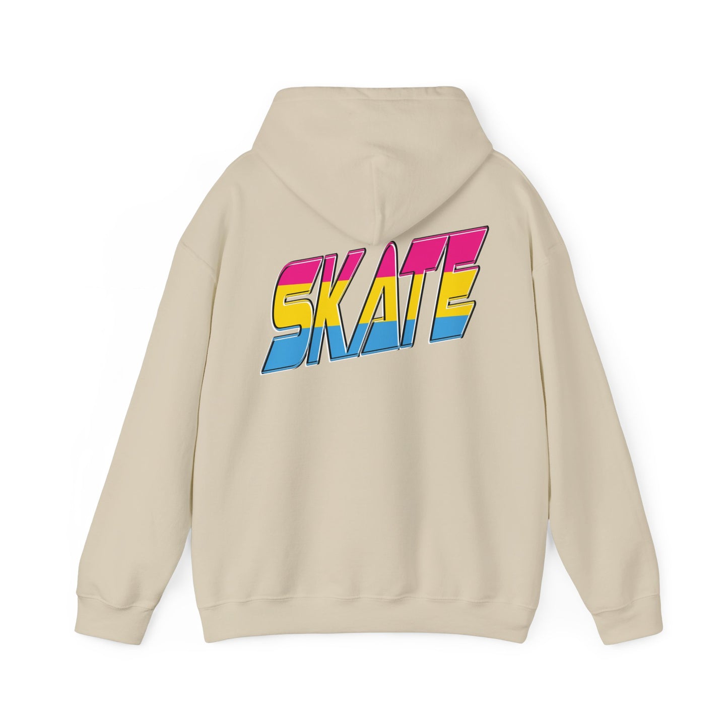 SKATE Pansexual Pride Hoodie - Australian Shipping