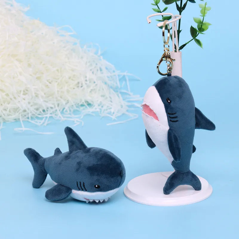 Mini Plush Shark - Clip On