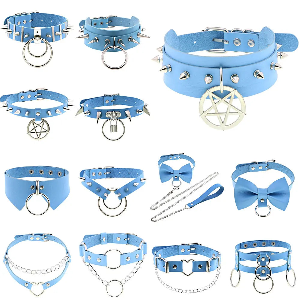 Kawaii Sky Blue Choker Collar - lots of design choices - Gay SkateKawaii Sky Blue Choker Collar - lots of design choicesskate accessoriesGay SkateGay Skate200001034:17053024#Sky Blue