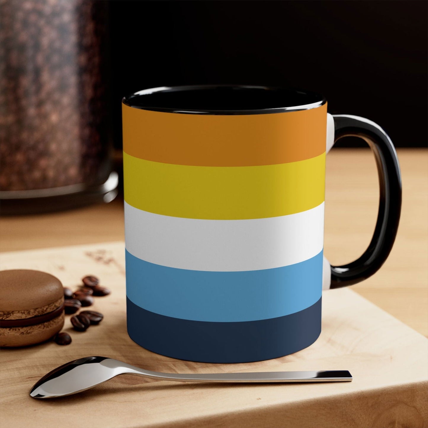 Aroace Aromantic-Asexual Pride Flag cup - colourful accent mug - Gay Skate - Aroace Aromantic-Asexual Pride Flag cup - colourful accent mug - Aroace Aromantic-Asexual Pride Flag cup - colourful accent mug