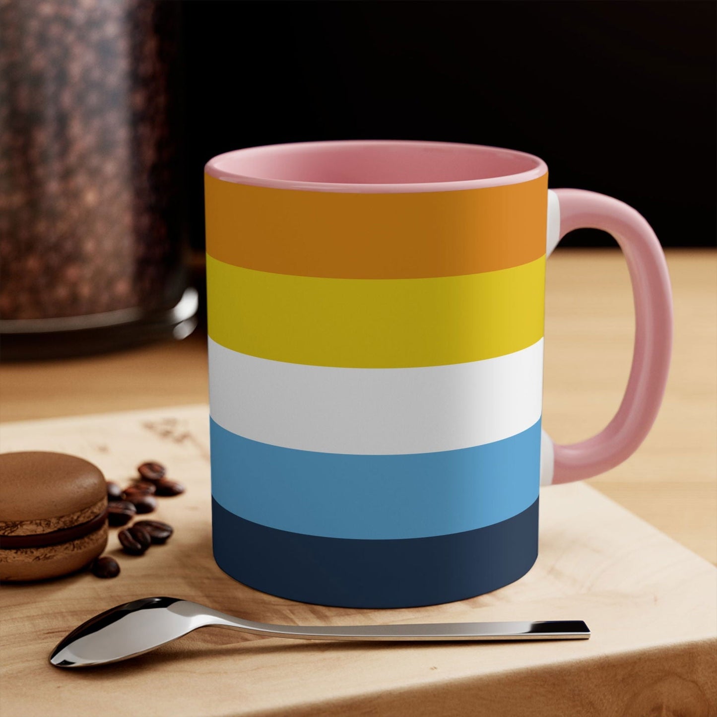 Aroace Aromantic-Asexual Pride Flag cup - colourful accent mug - Gay Skate - Aroace Aromantic-Asexual Pride Flag cup - colourful accent mug - Aroace Aromantic-Asexual Pride Flag cup - colourful accent mug