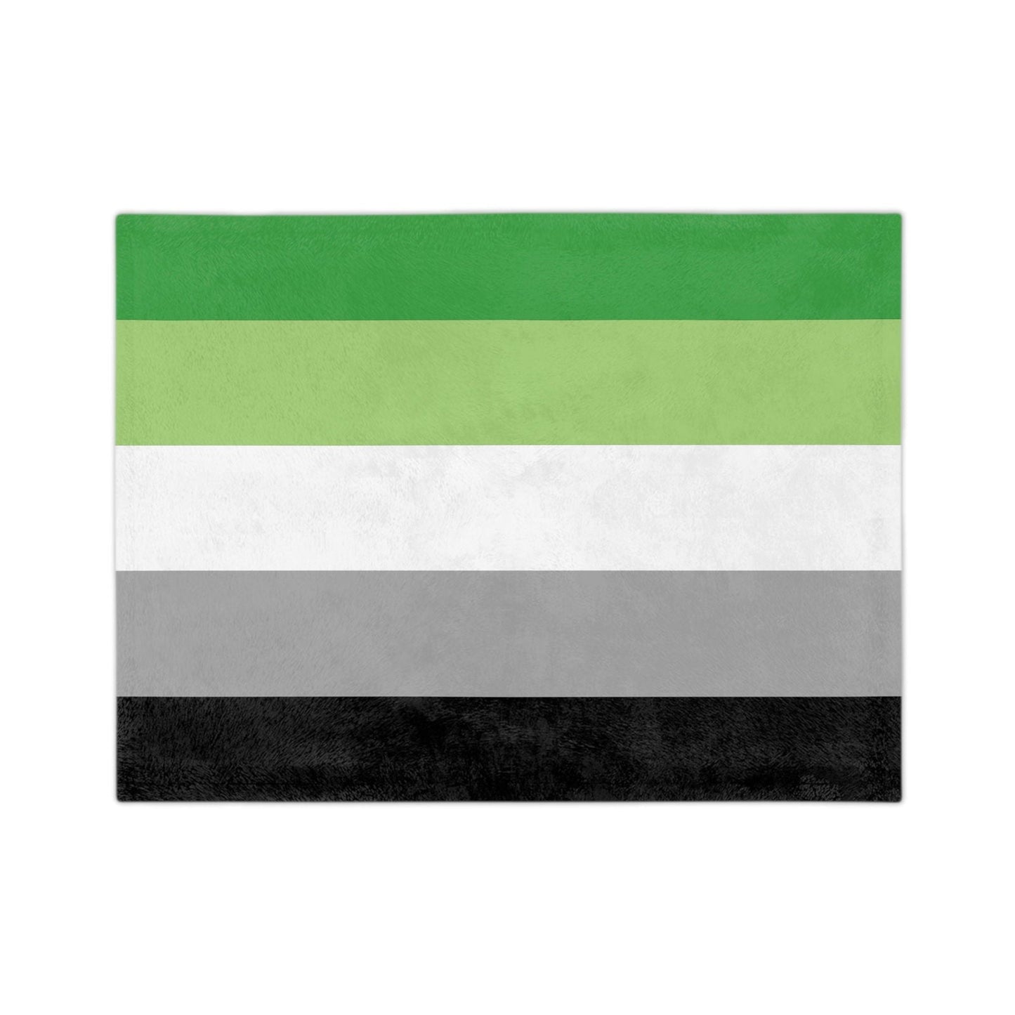 Aromantic Pride Flag - Velveteen Microfiber Blanket - Gay Skate - Aromantic Pride Flag - Velveteen Microfiber Blanket - Aromantic Pride Flag - Velveteen Microfiber Blanket