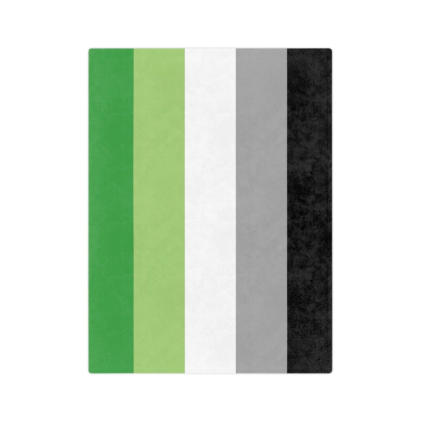 Aromantic Pride Flag - Velveteen Microfiber Blanket - Gay Skate - Aromantic Pride Flag - Velveteen Microfiber Blanket - Aromantic Pride Flag - Velveteen Microfiber Blanket