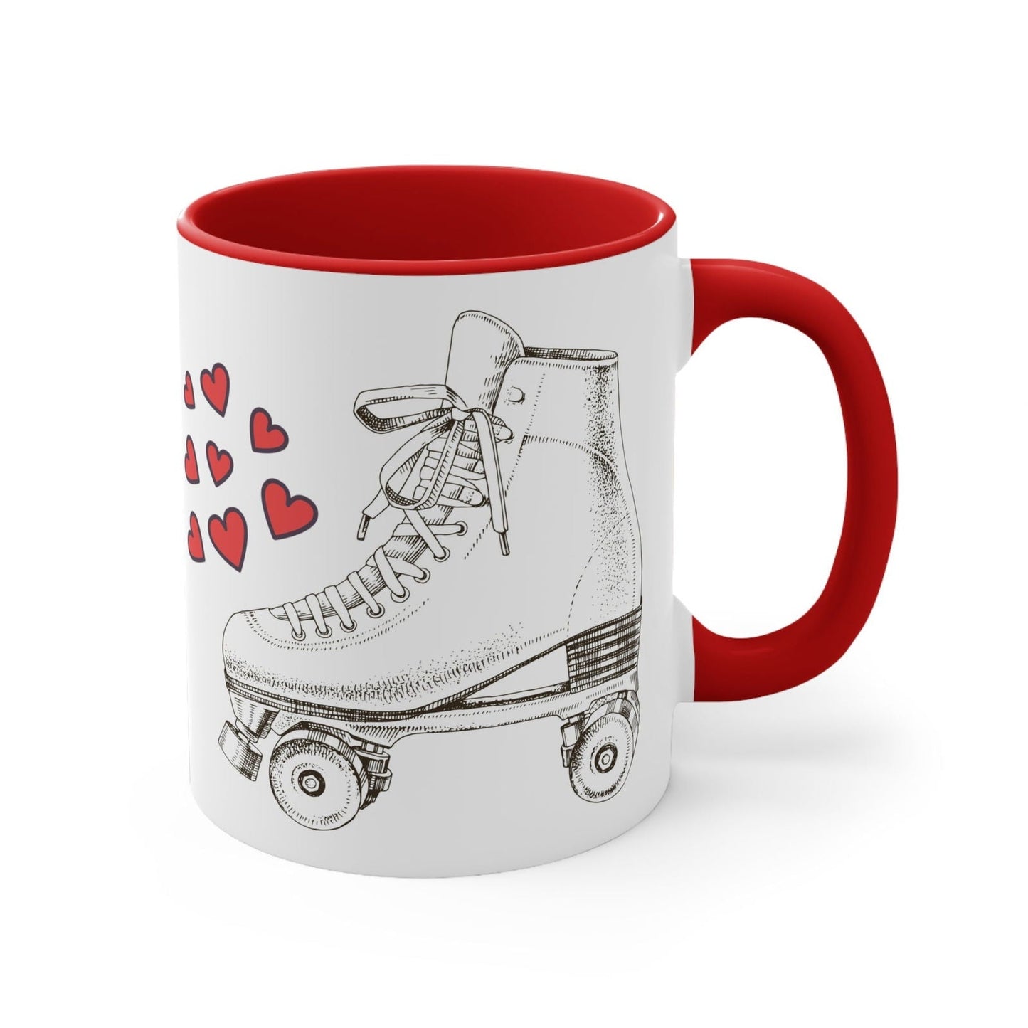 Artistic roller skate love - cute colourful accent mug - Gay Skate - Artistic roller skate love - cute colourful accent mug - Artistic roller skate love - cute colourful accent mug
