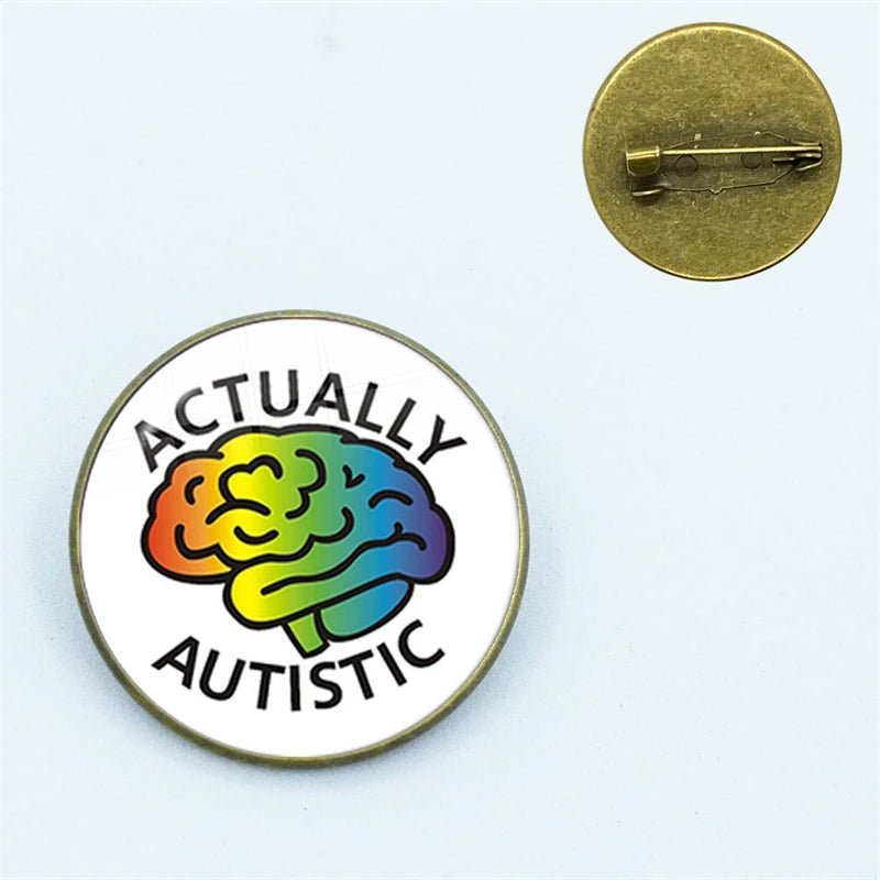 Autistic Pride Rainbow Pin - wide range of designs - Gay Skate - Autistic Pride Rainbow Pin - wide range of designs - Autistic Pride Rainbow Pin - wide range of designs