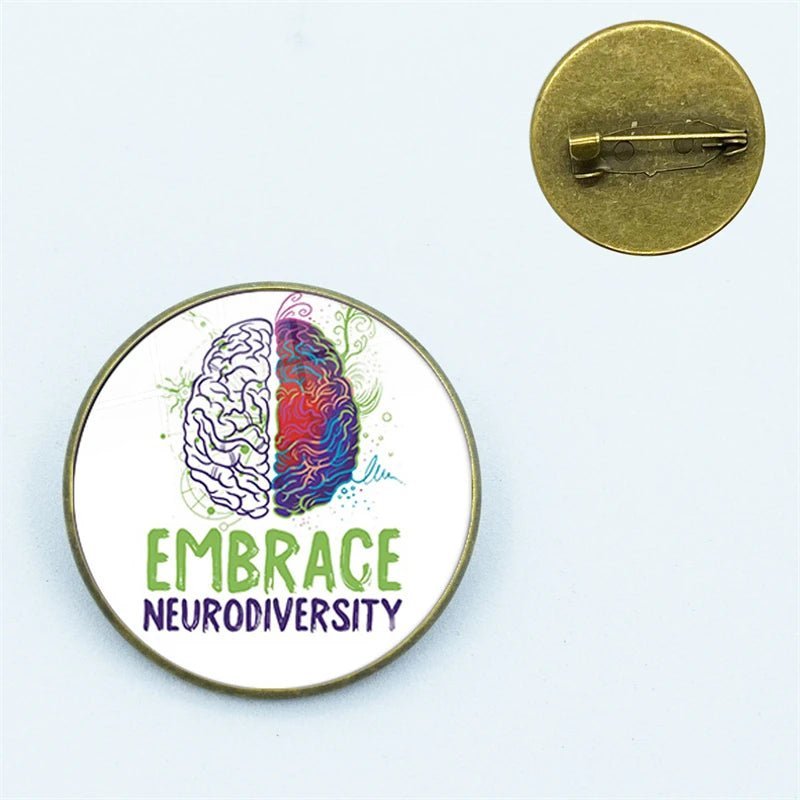 Autistic Pride Rainbow Pin - wide range of designs - Gay Skate - Autistic Pride Rainbow Pin - wide range of designs - Autistic Pride Rainbow Pin - wide range of designs