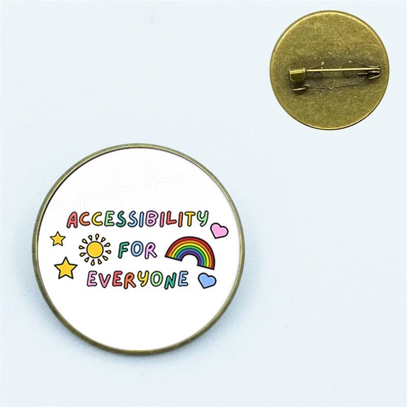 Autistic Pride Rainbow Pin - wide range of designs - Gay Skate - Autistic Pride Rainbow Pin - wide range of designs - Autistic Pride Rainbow Pin - wide range of designs